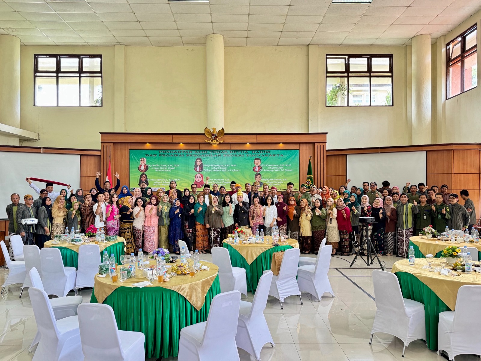 Pengantar Alih Tugas Ketua, Hakim dan Pegawai Pengadilan Negeri Yogyakarta