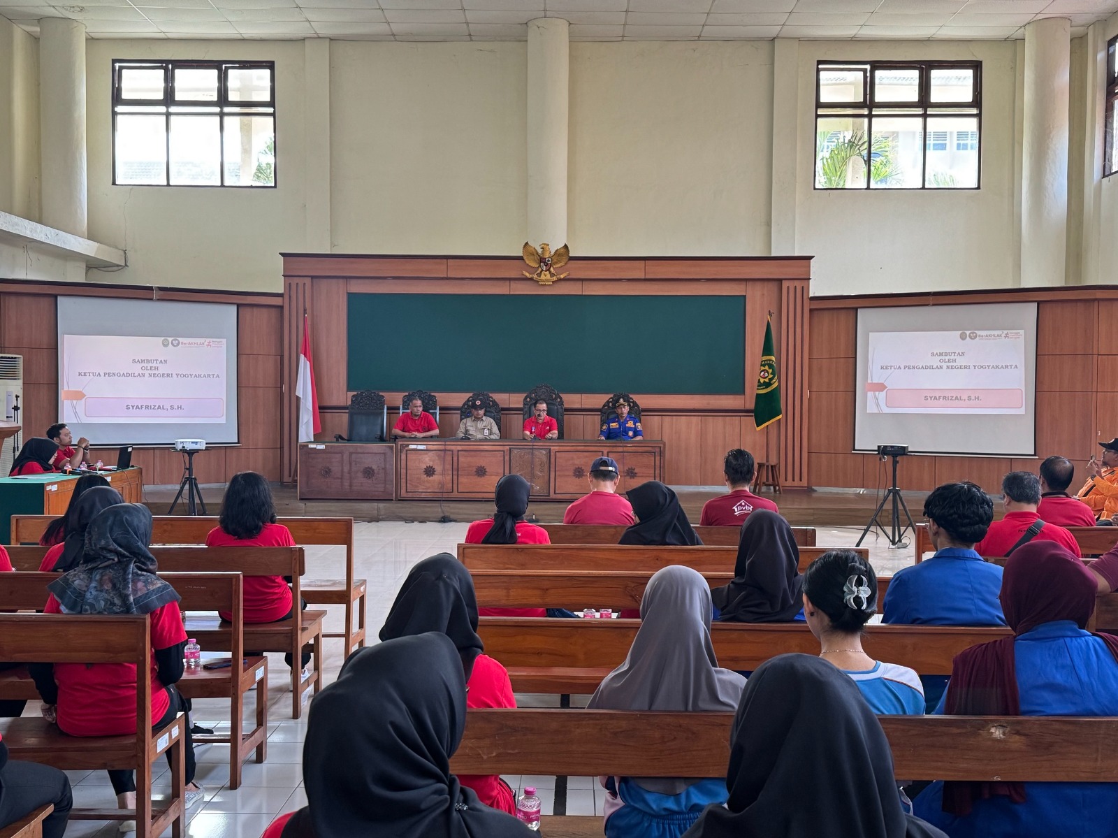 Sosialisasi dan Simulasi Evakuasi Penanggulangan Bencana pada Pengadilan Negeri Yogyakarta