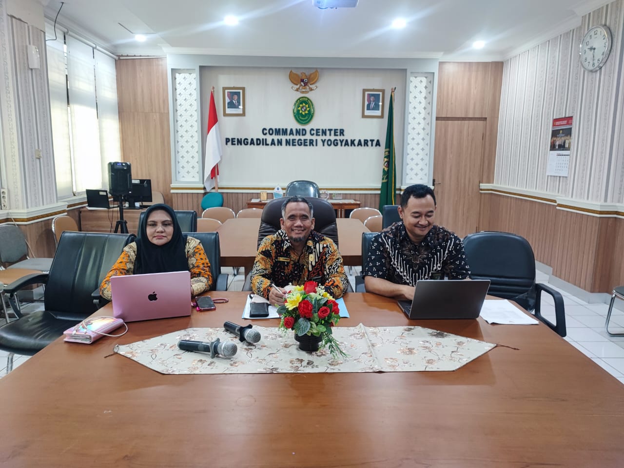 Pengadilan Negeri Yogyakarta Mengikuti Sosialisasi Revisi Anggaran dan Juknis Pembayaran Gaji Hakim