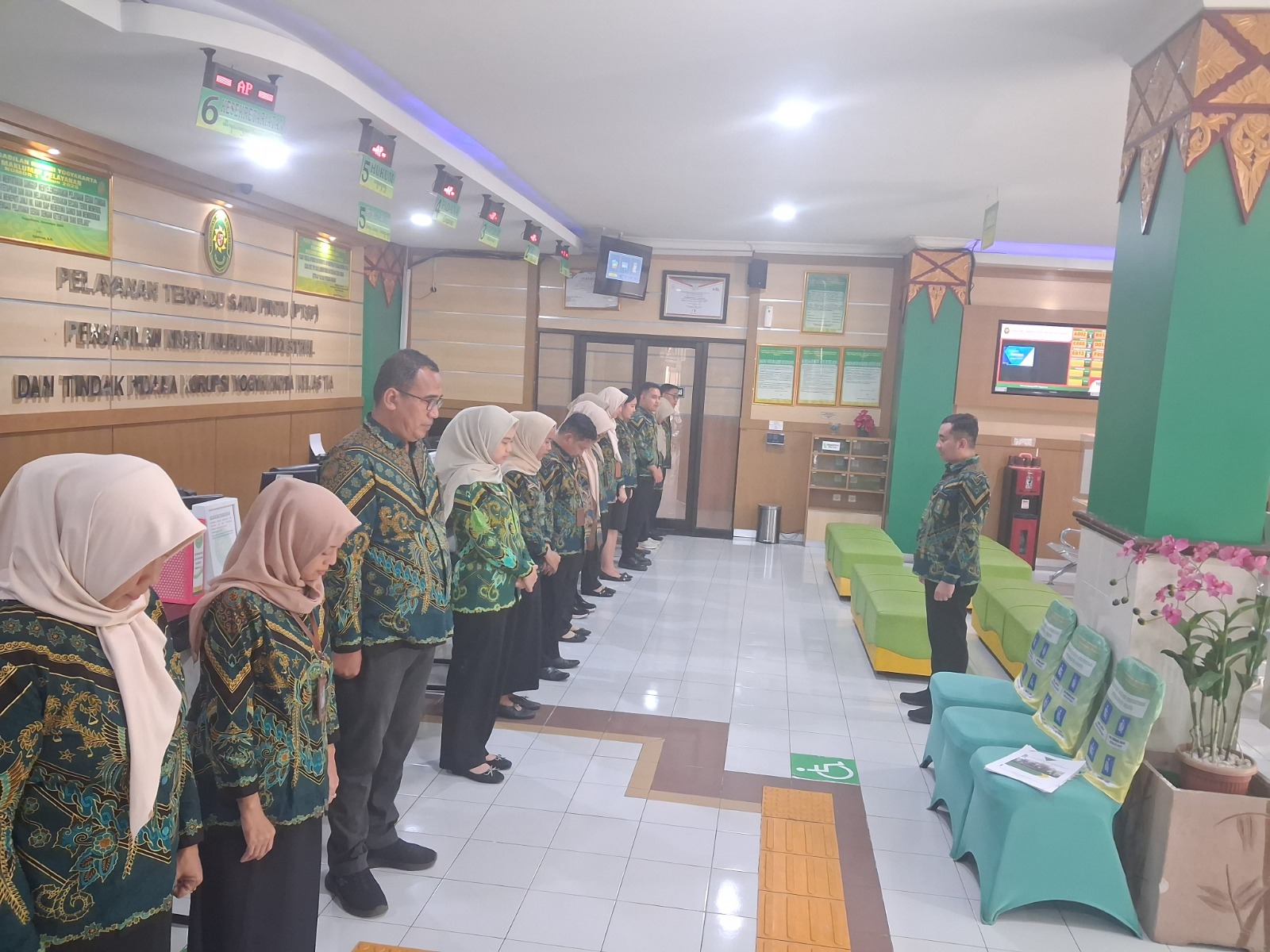 Apel Sore Petugas PTSP 8 Januari 2026