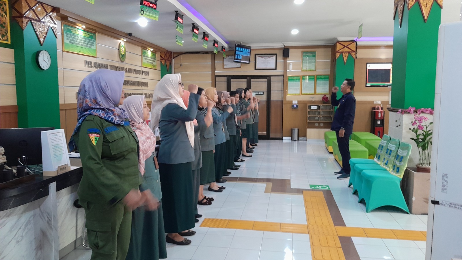 Apel Sore Rutin Petugas PTSP 13 Januari 2026