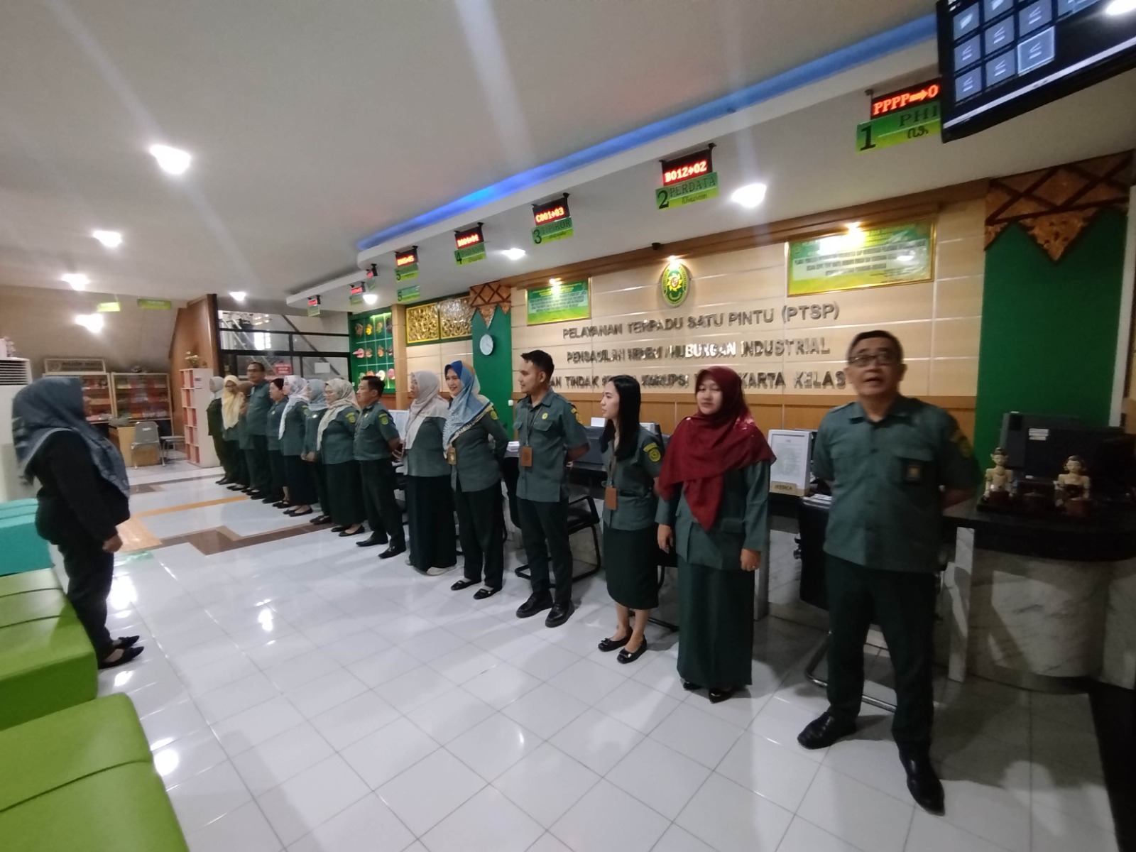 Apel Sore Rutin Petugas PTSP 14 Januari 2026