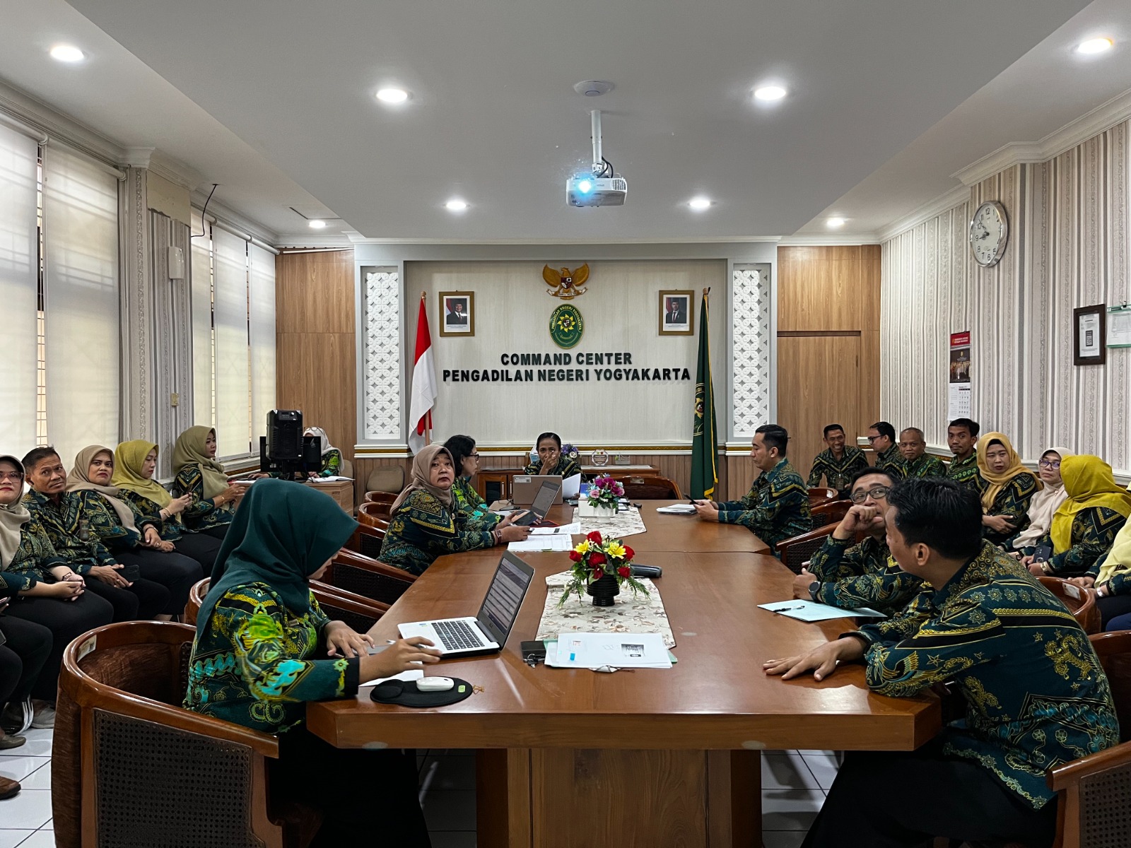 Rapat Kepaniteraan Bulan Januari 2026 Pengadilan Negeri Yogyakarta