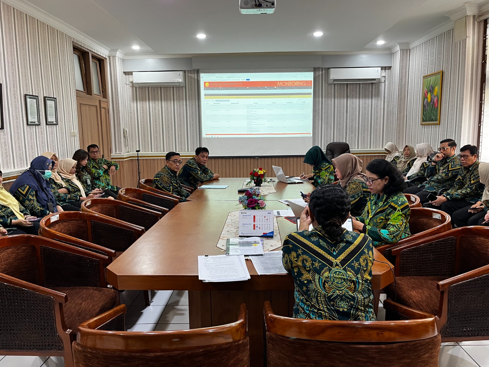 Rapat Kepaniteraan Bulan Januari 2026 Pengadilan Negeri Yogyakarta