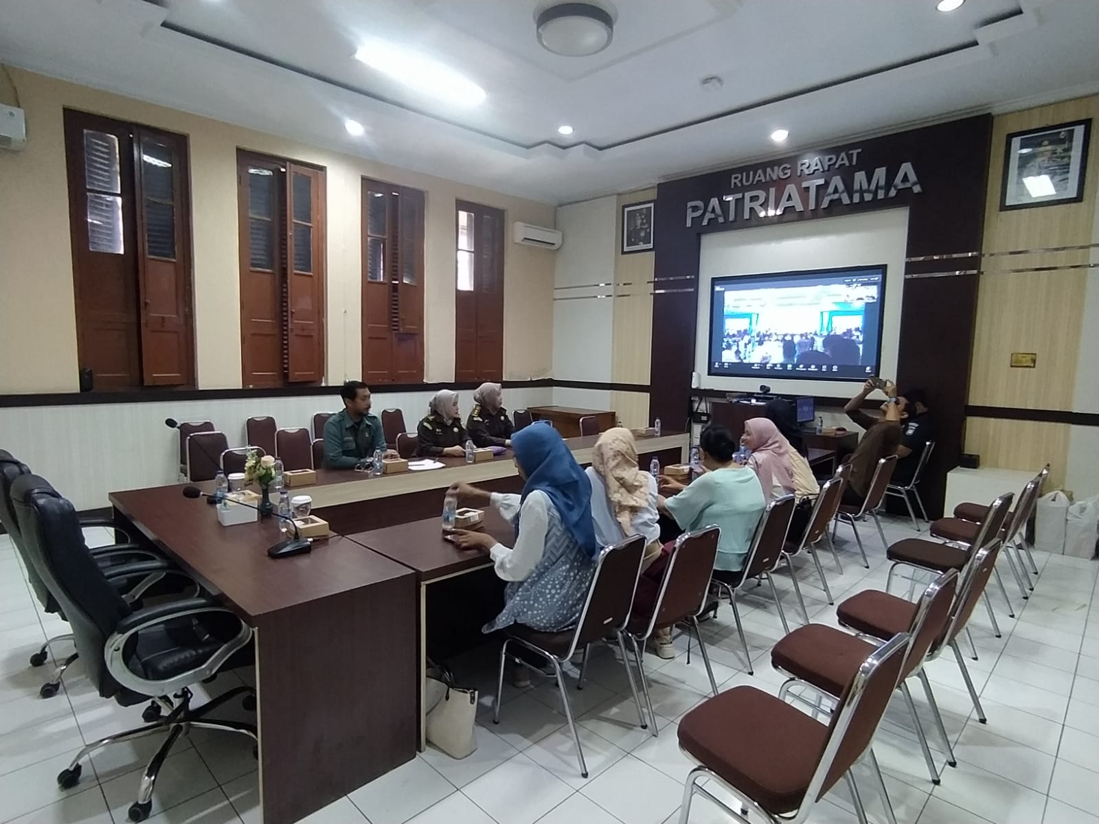 Jurusita Pengadilan Negeri Yogyakarta Menghadiri Undangan Kegiatan Polresta Yogyakarta