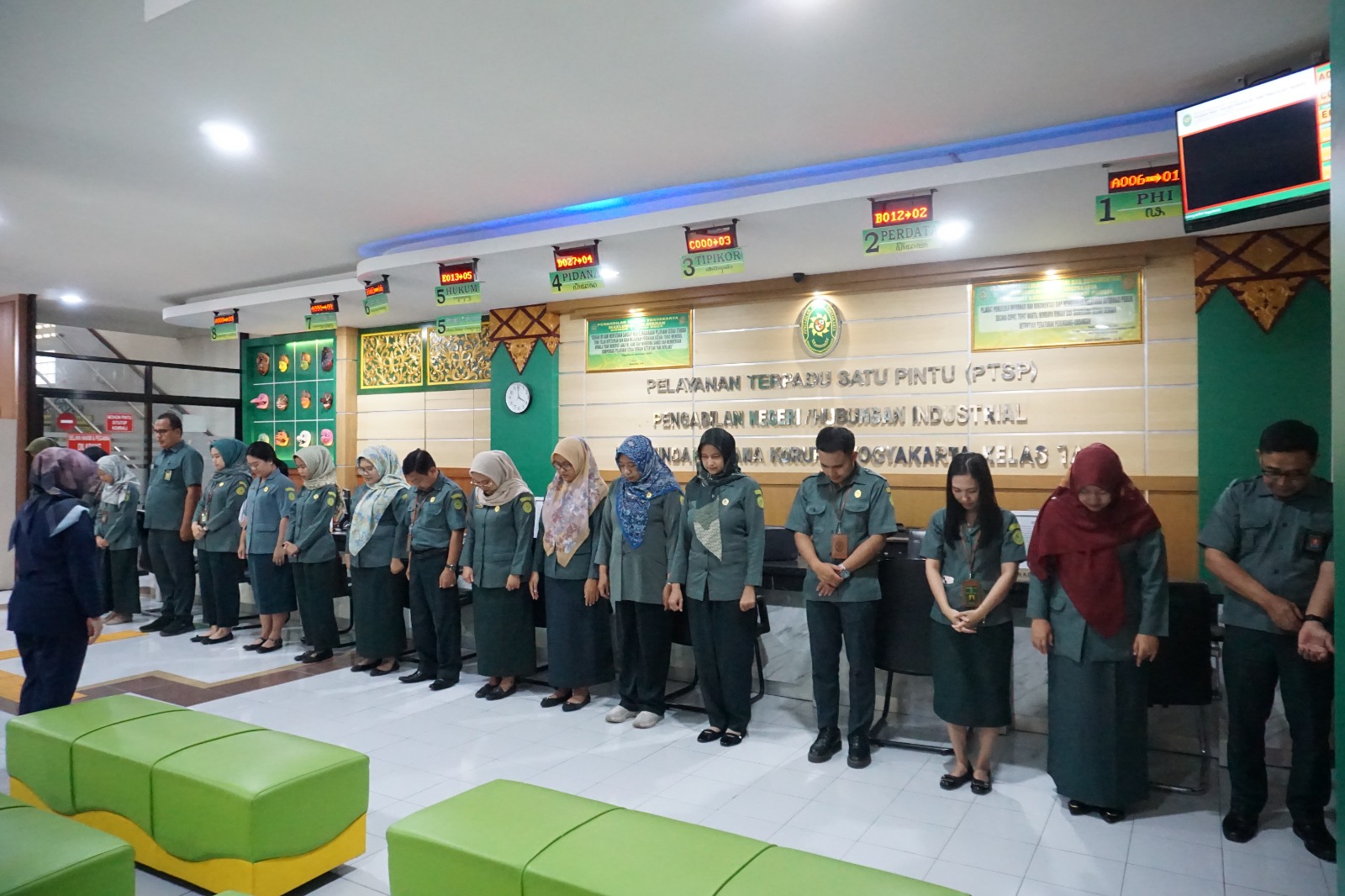 Apel Sore Rutin Petugas PTSP 21 Januari 2026