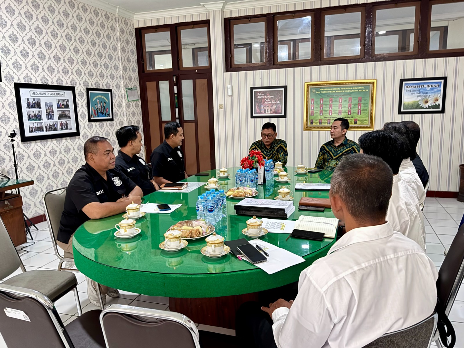 Audiensi Pengadilan Negeri Yogyakarta dengan Satpol PP Kota Yogyakarta