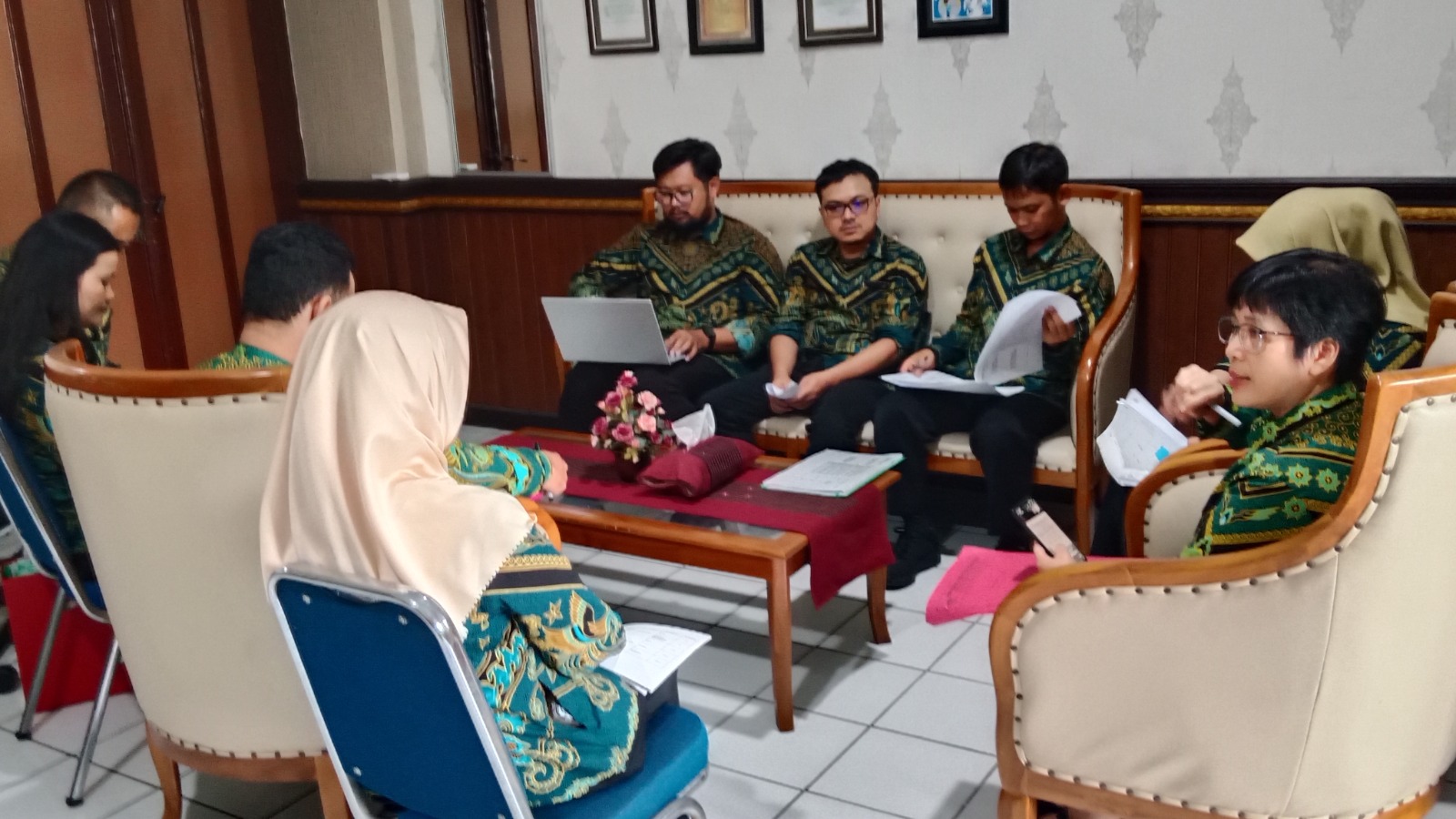 Rapat Koordinasi Tim Pengendali Dokumen AMPUH Pengadilan Negeri Yogyakarta