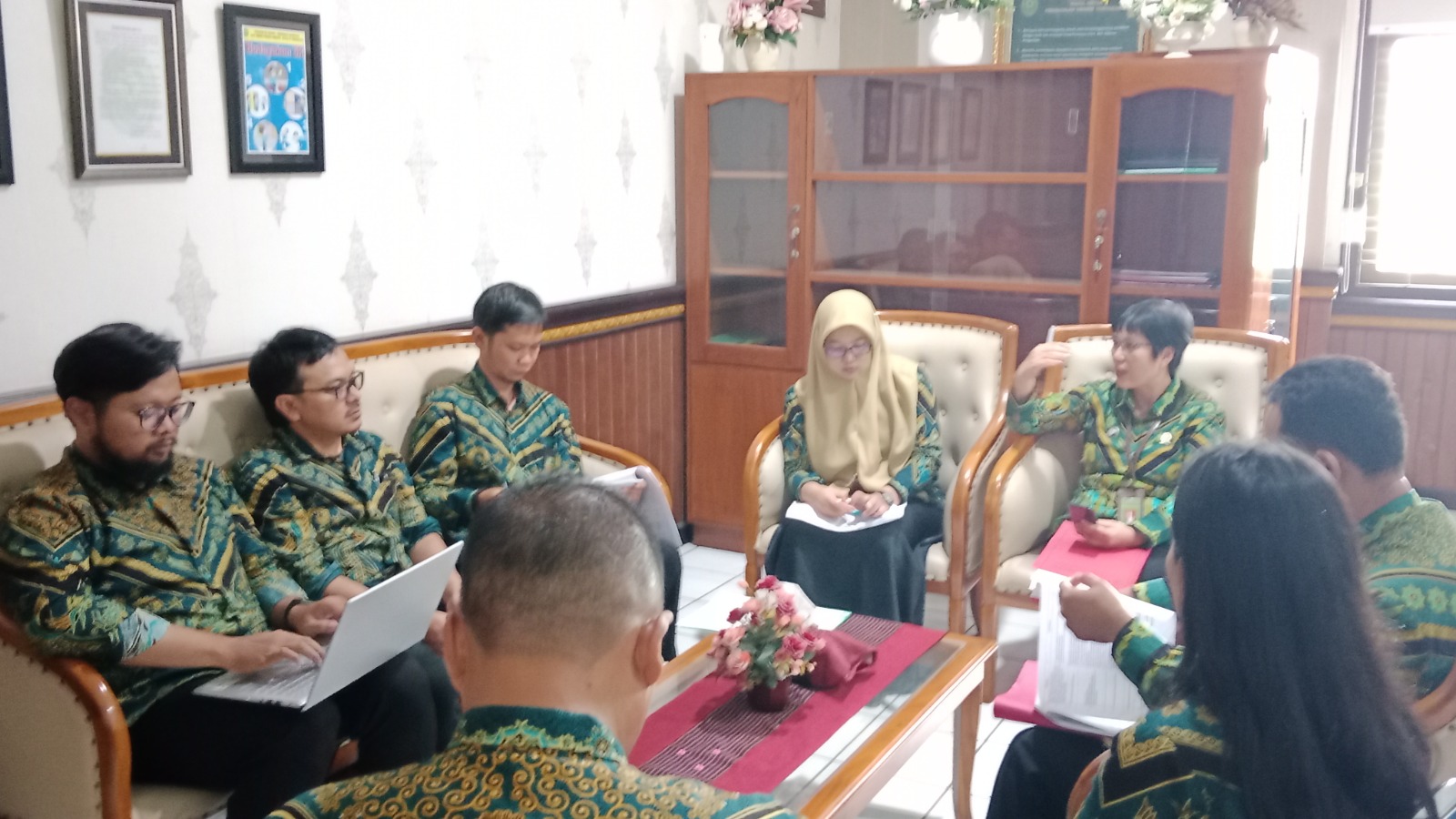 Rapat Koordinasi Tim Pengendali Dokumen AMPUH Pengadilan Negeri Yogyakarta
