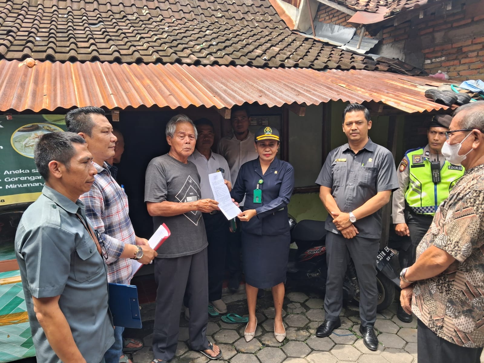 Konstatering oleh Tim Eksekusi Pengadilan Negeri Yogyakarta