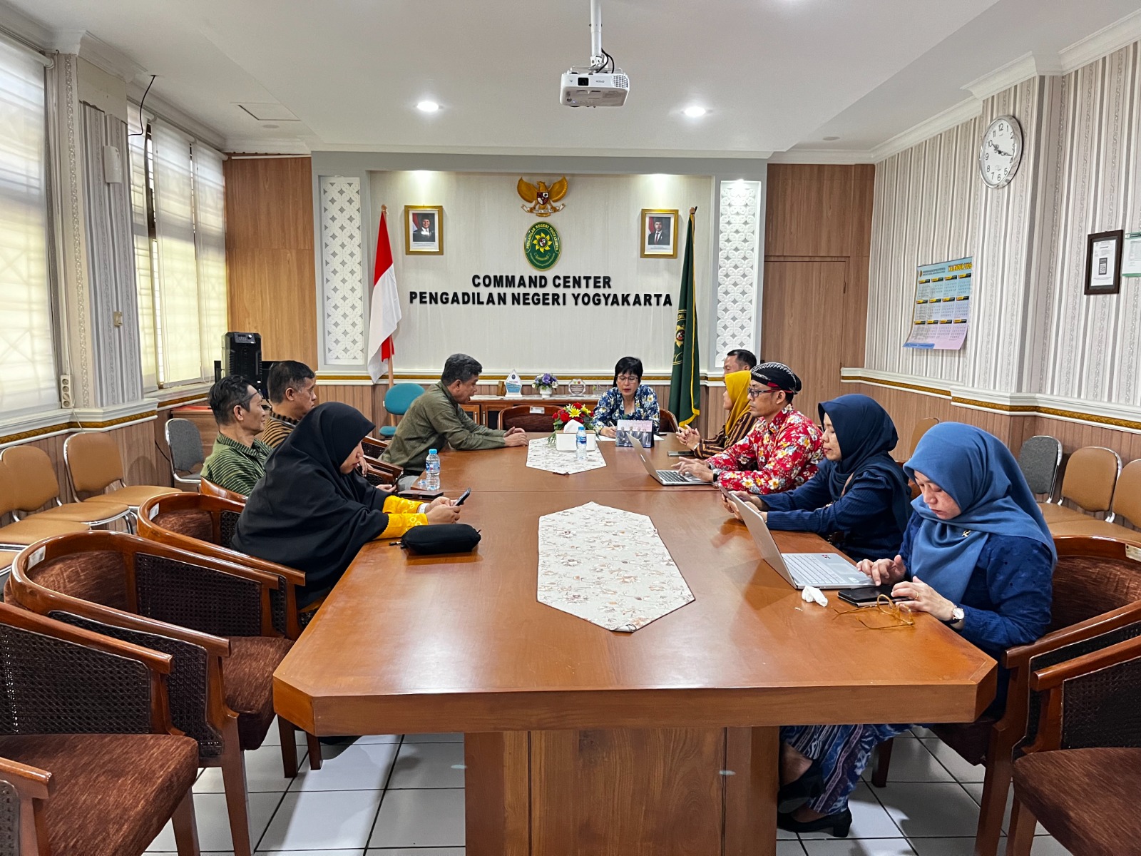 Rapat Koordinasi Pengawasan Antar Bidang Pengadilan Negeri Yogyakarta