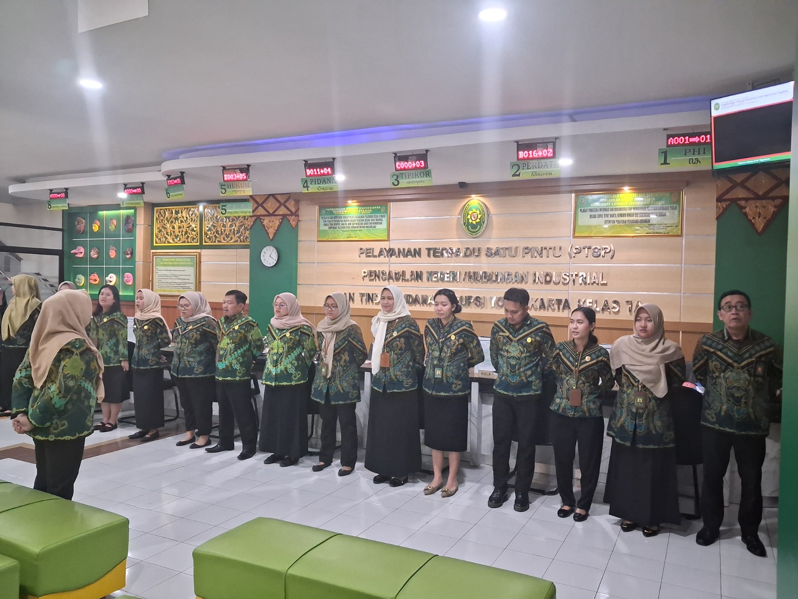 Apel Sore Rutin Petugas PTSP 12 Februari 2026