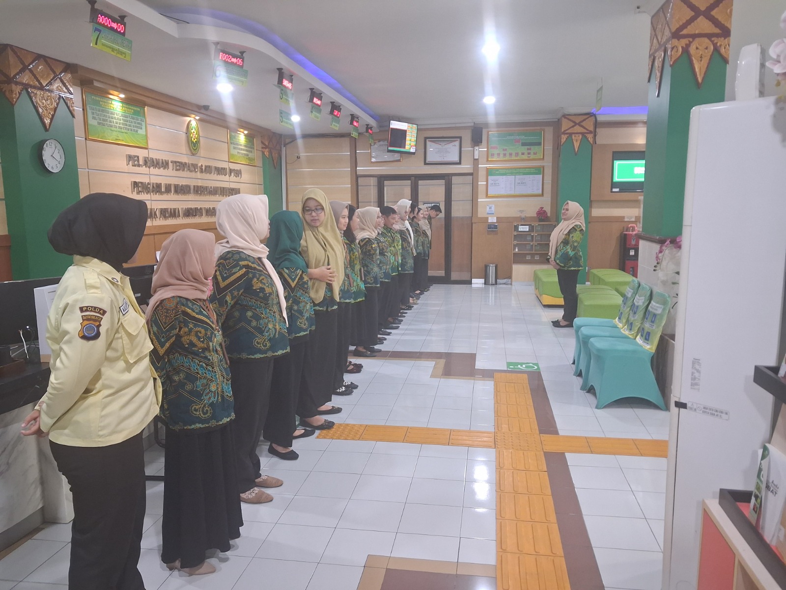 Apel Sore Rutin Petugas PTSP 12 Februari 2026
