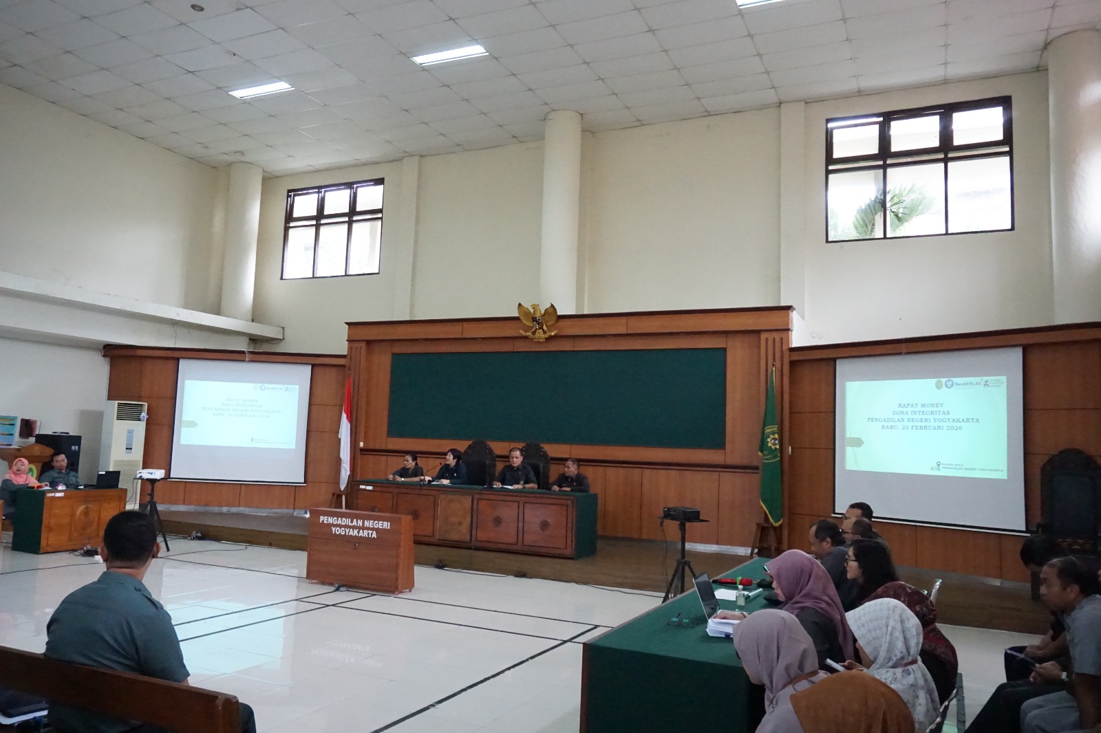 Monev Pembangunan Zona Integritas Pengadilan Negeri Yogyakarta Januari 2026