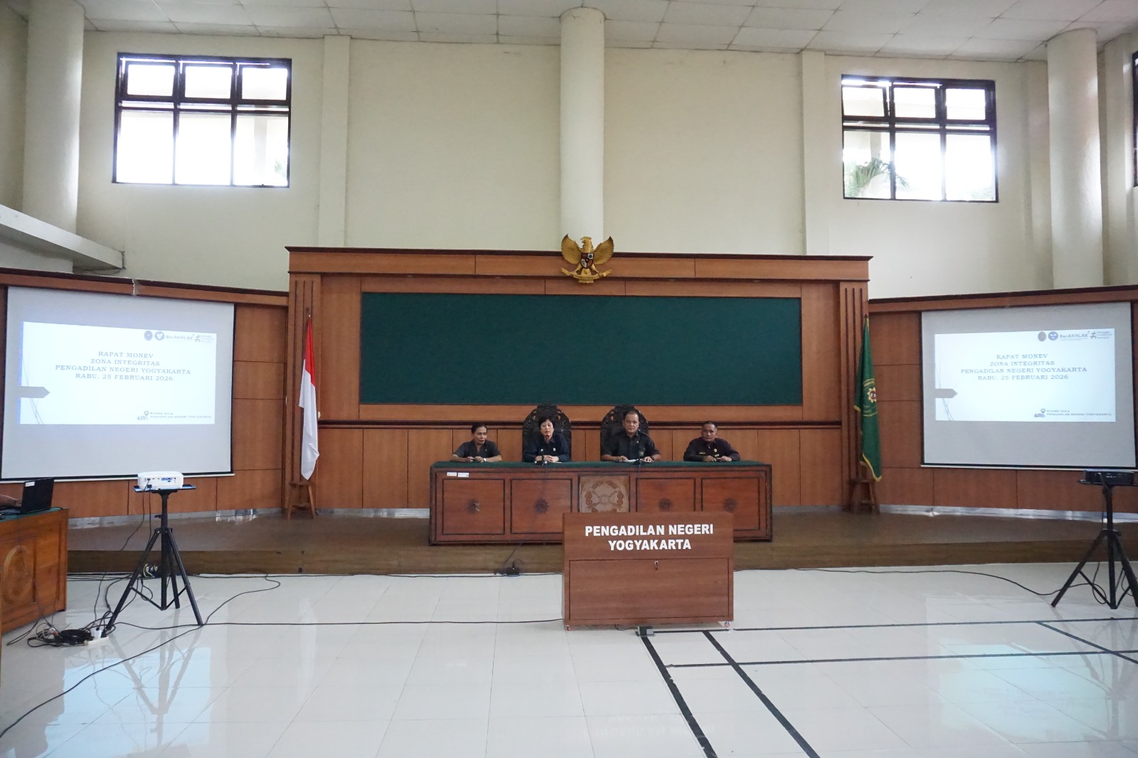 Monev Pembangunan Zona Integritas Pengadilan Negeri Yogyakarta Januari 2026