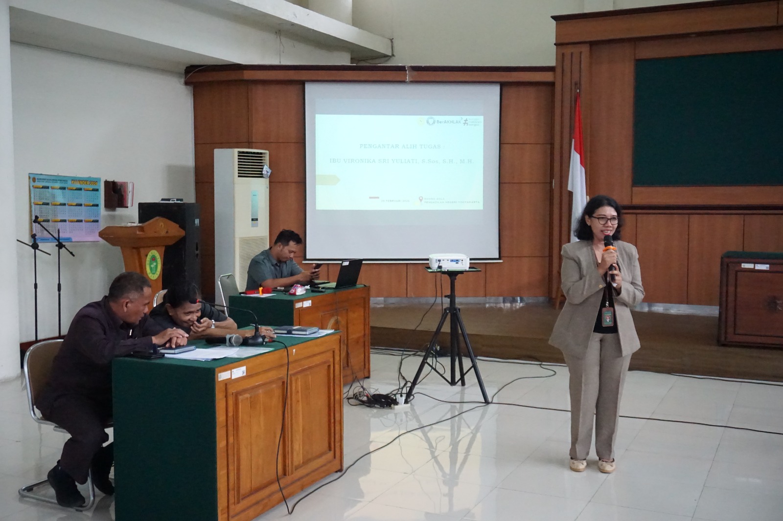 Pengantar Alih Tugas Panitera Muda Pidana Pengadilan Negeri Yogyakarta