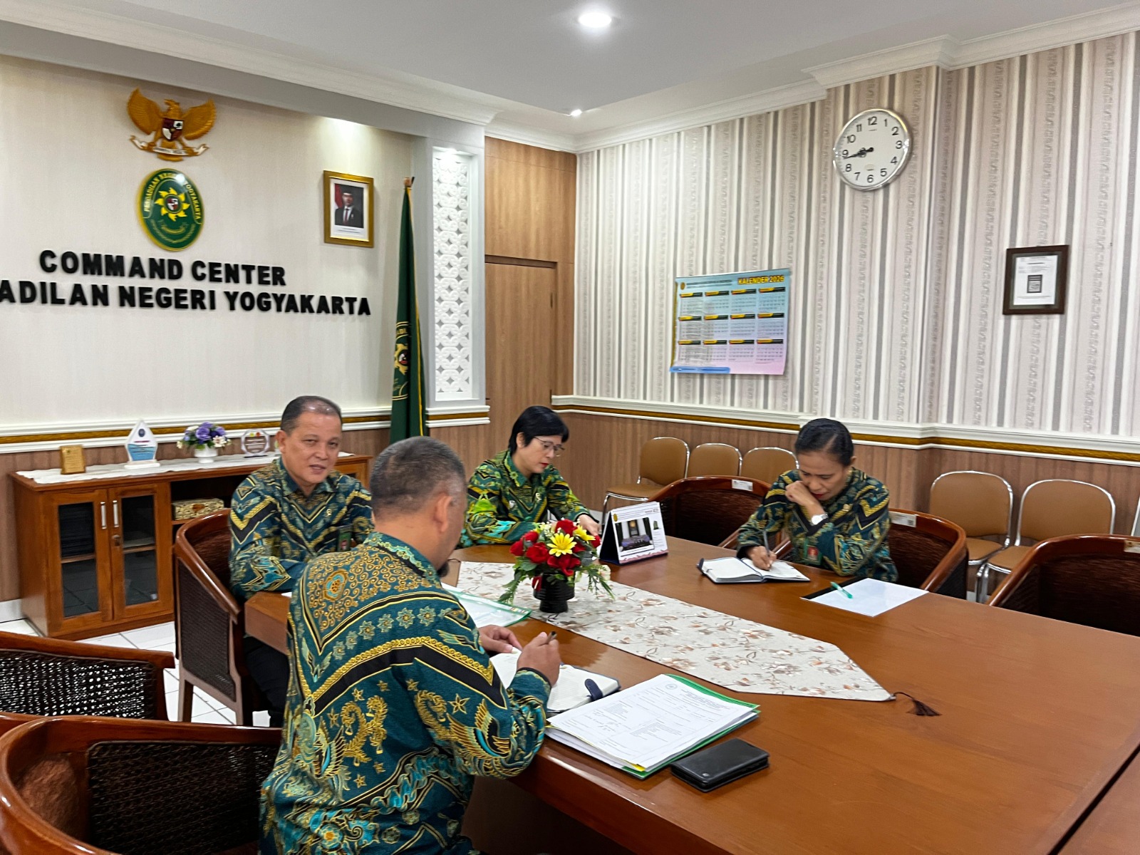 Rapat Pimpinan Pengadilan Negeri Yogyakarta