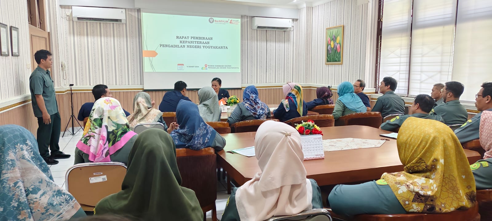 Rapat Kepaniteraan Pengadilan Negeri Yogyakarta Maret 2026