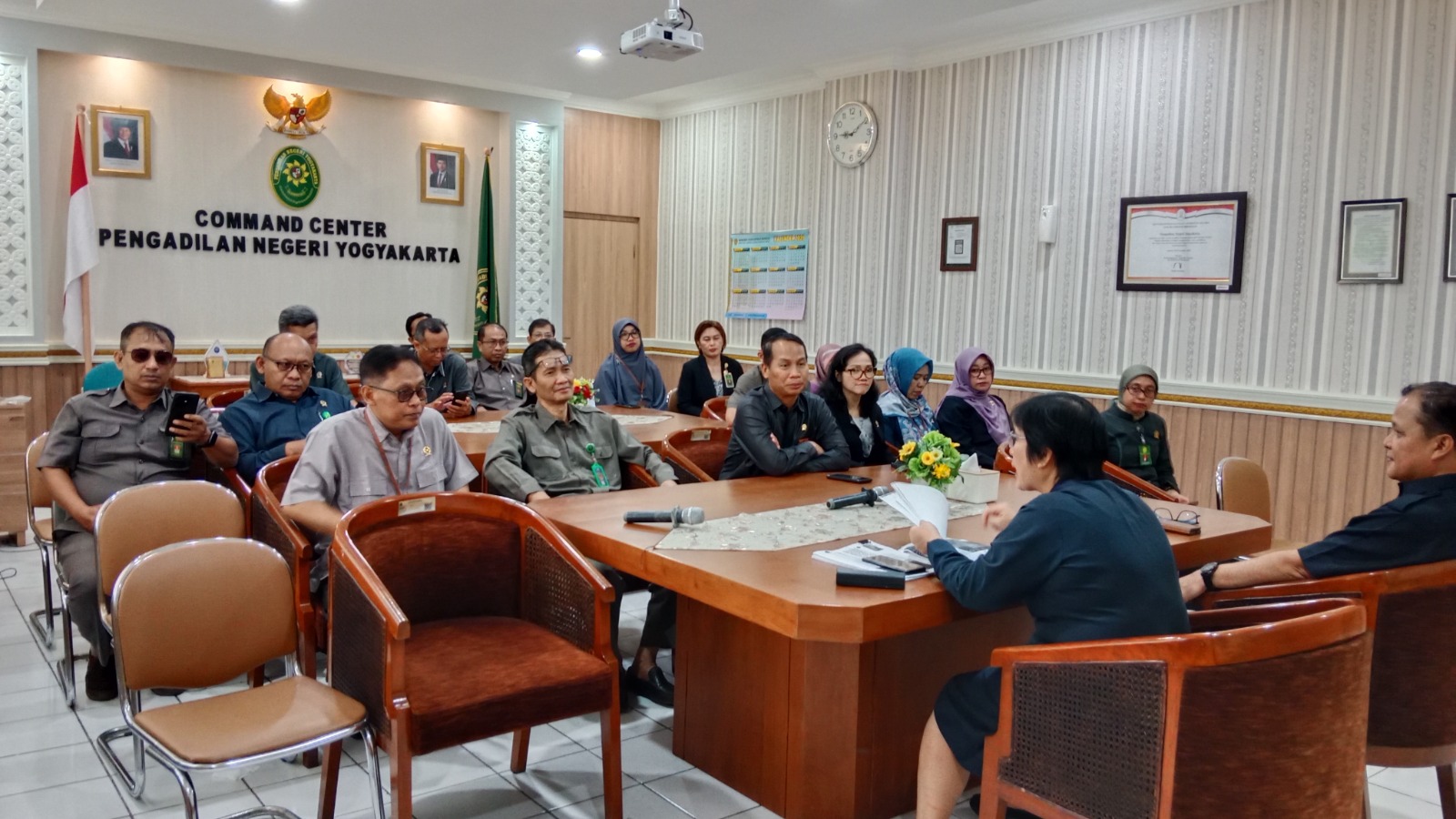 Rapat Koordinasi Hakim dan Rapat SMAP Pengadilan Negeri Yogyakarta