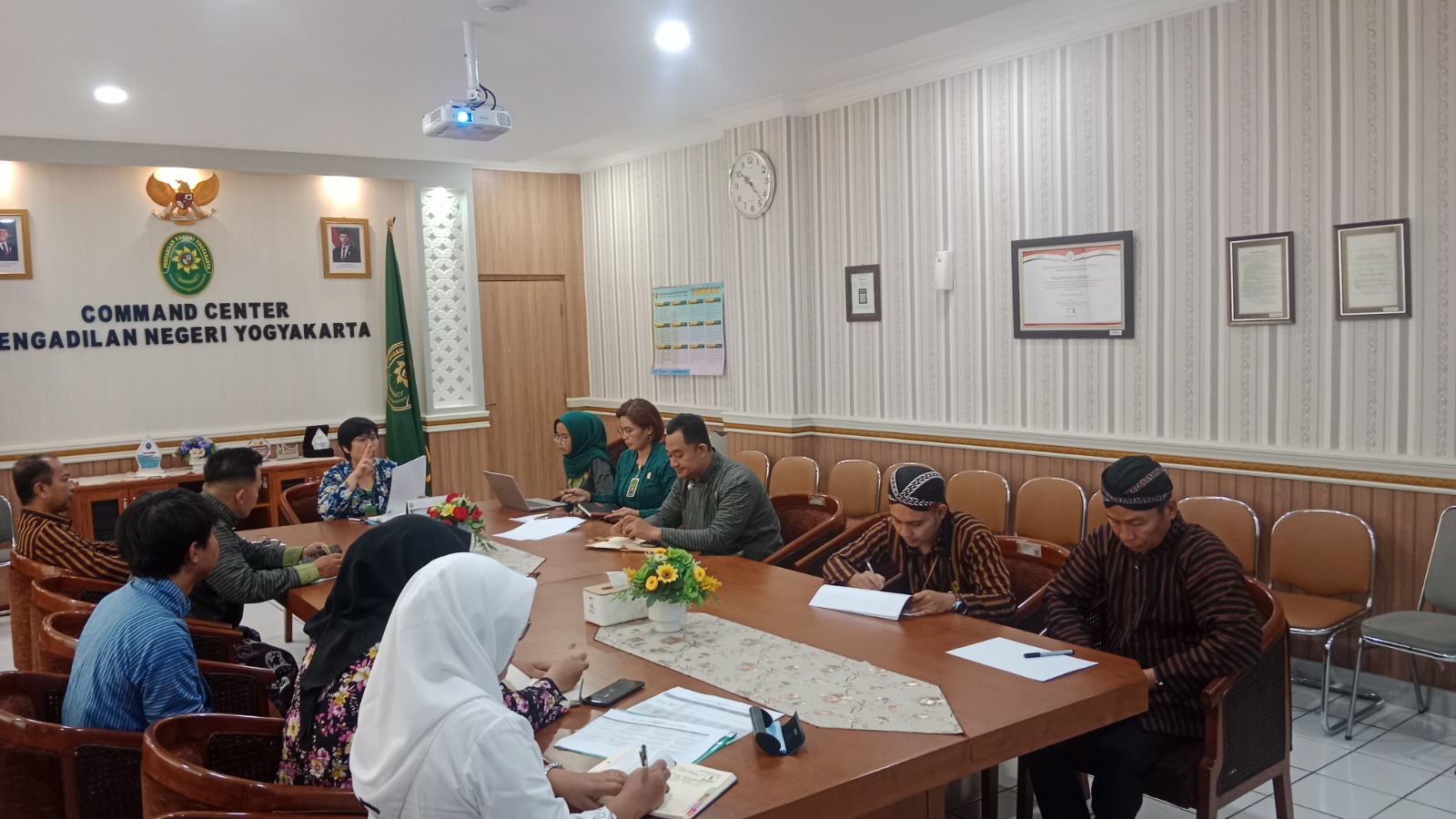 Rapat Koordinasi Pembangunan Zona Integritas Pengadilan Negeri Yogyakarta