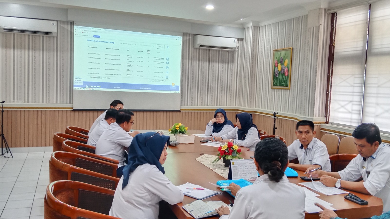 Rapat Monev Eksekusi Maret 2026 Pengadilan Negeri Yogyakarta