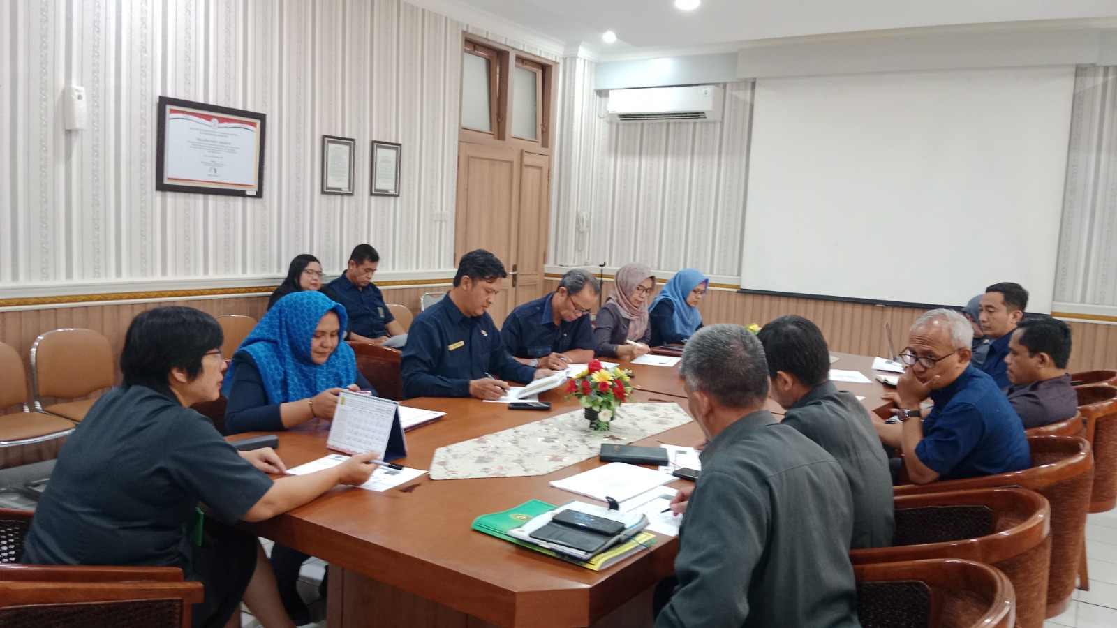 Rapat Kalender Kerja Pengadilan Negeri Yogyakarta April 2026