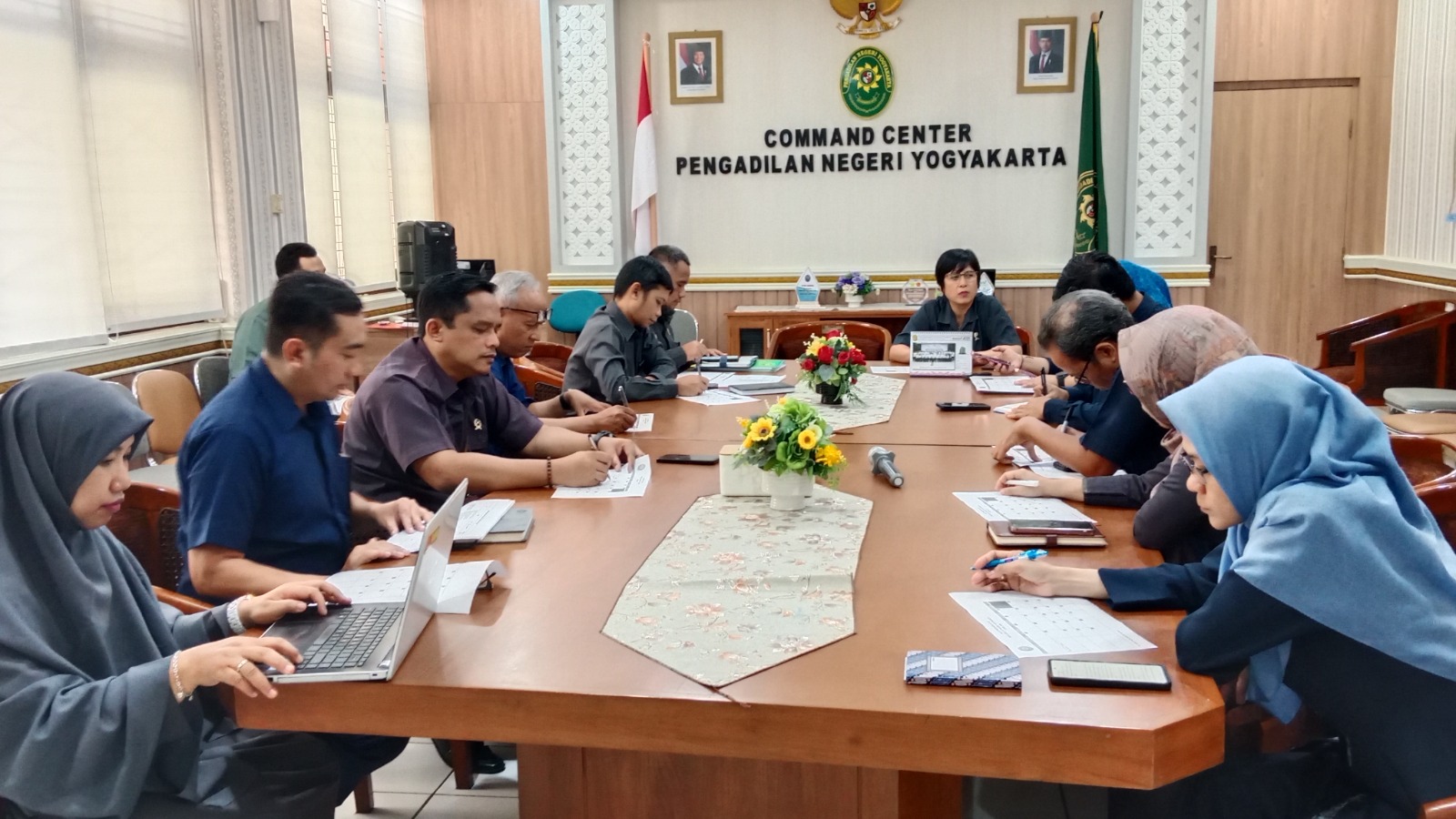 Rapat Kalender Kerja Pengadilan Negeri Yogyakarta April 2026