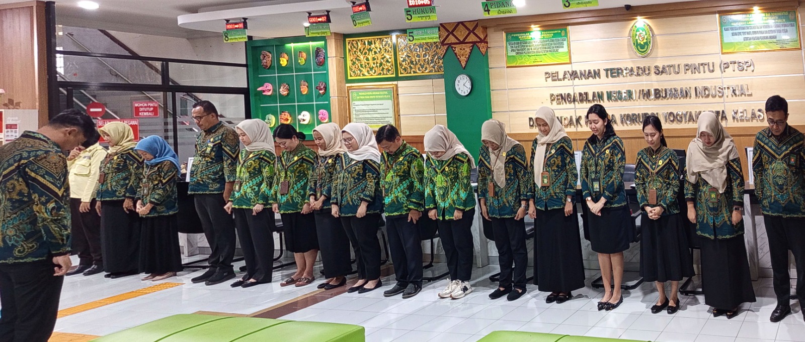 Apel Sore Rutin Petugas PTSP 9 April 2026 Apel Sore Rutin Petugas PTSP 9 April 2026