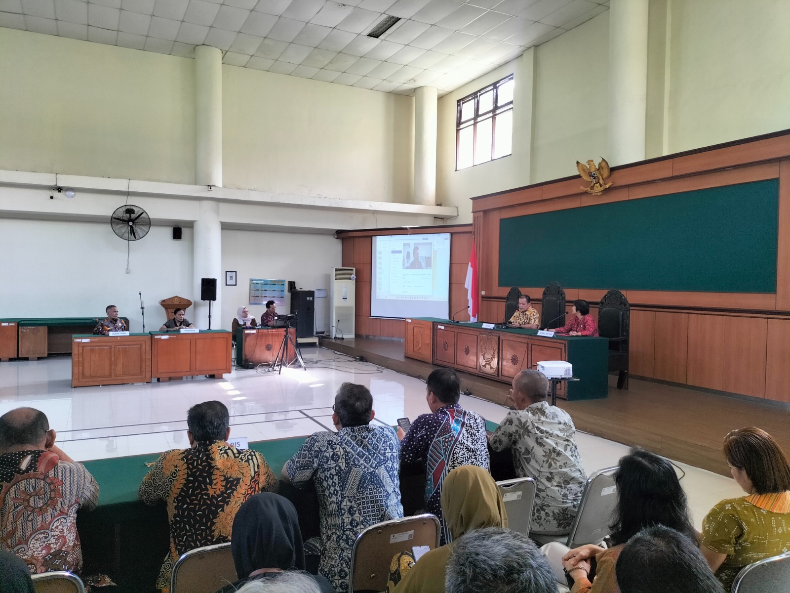 Pengadilan Negeri Yogyakarta Menyelenggarakan Sosialisasi Template Putusan