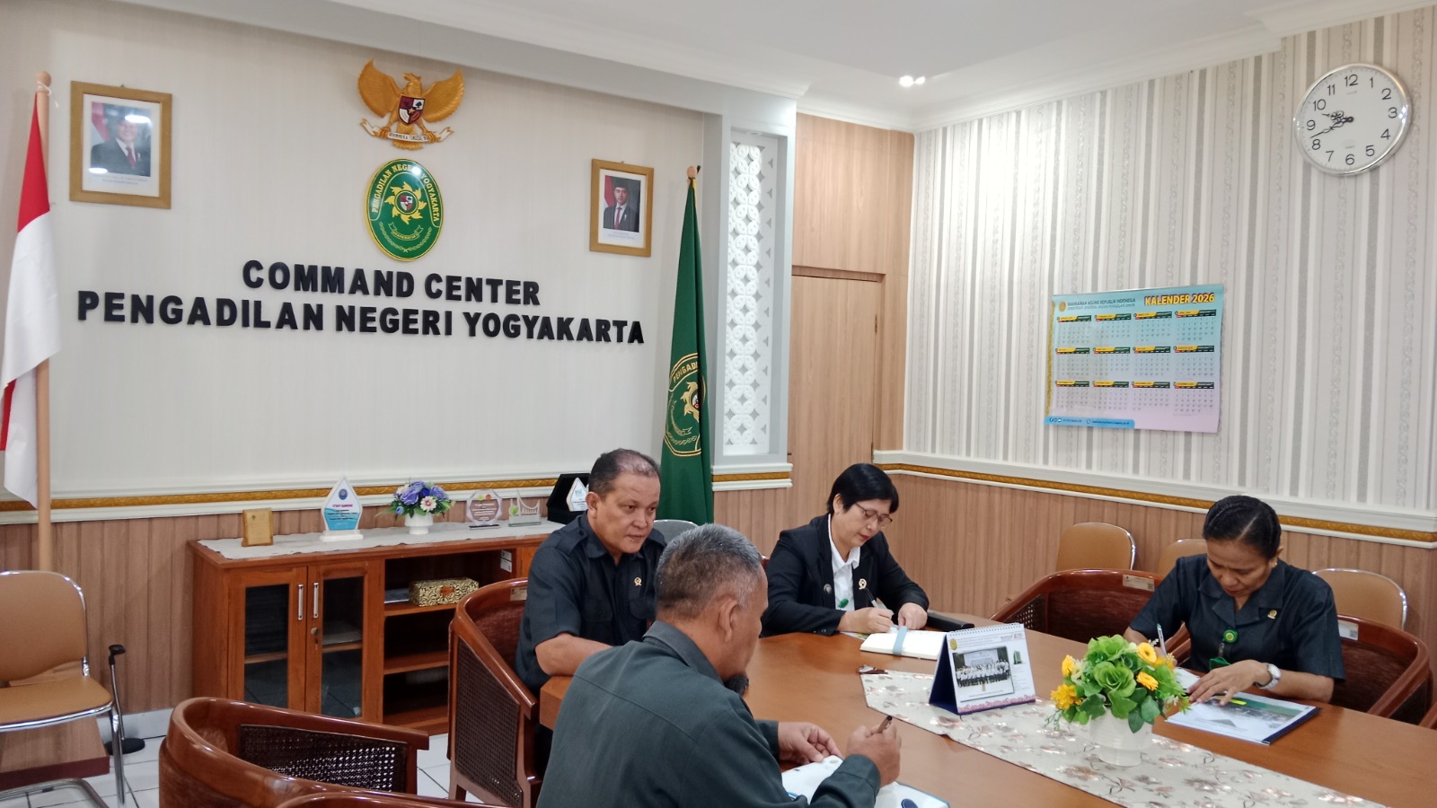 Rapat Koordinasi Pimpinan Pengadilan Negeri Yogyakarta April 2026