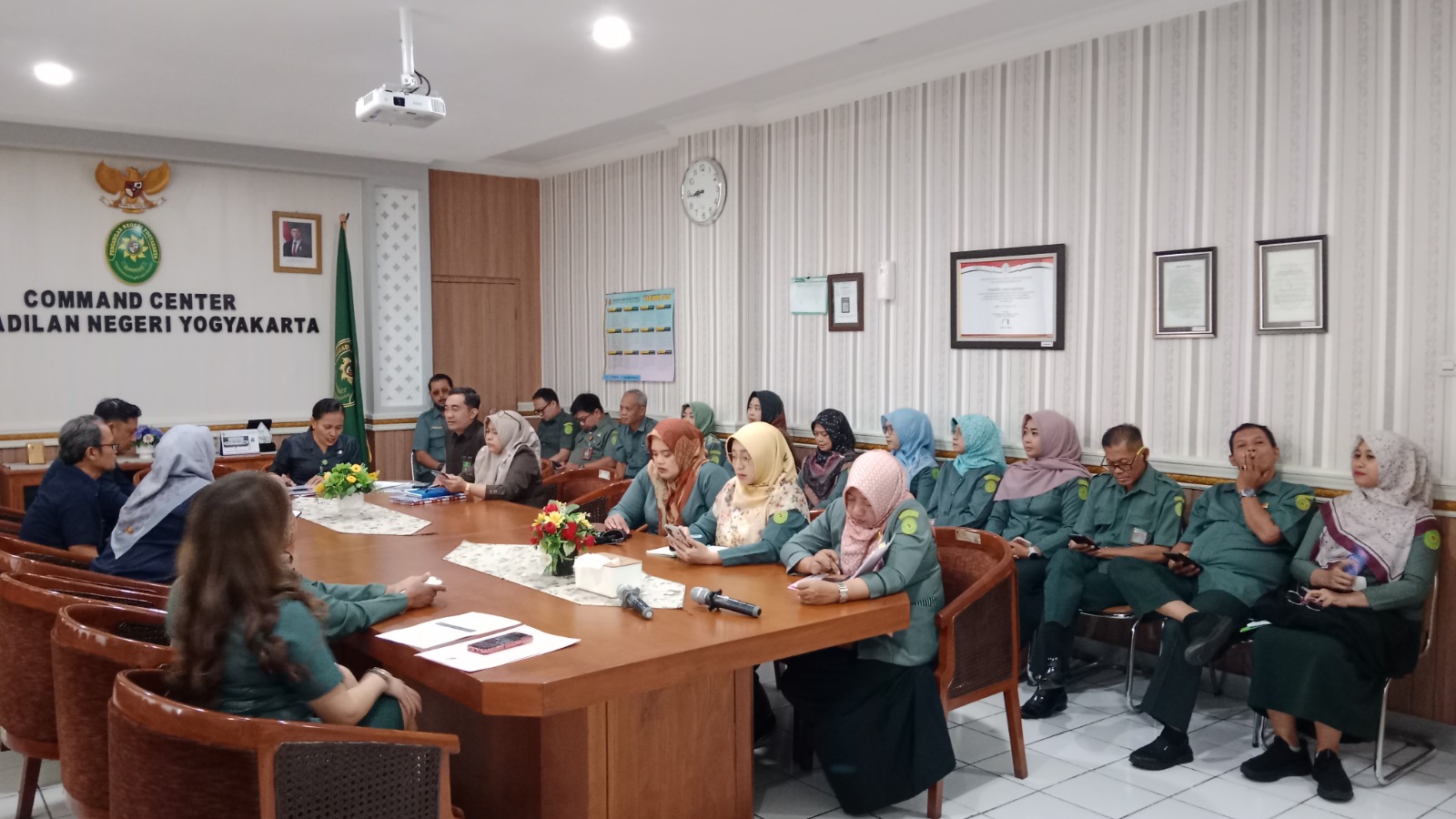 Rapat Koordinasi Kepaniteraan Pengadilan Negeri Yogyakarta April 2026