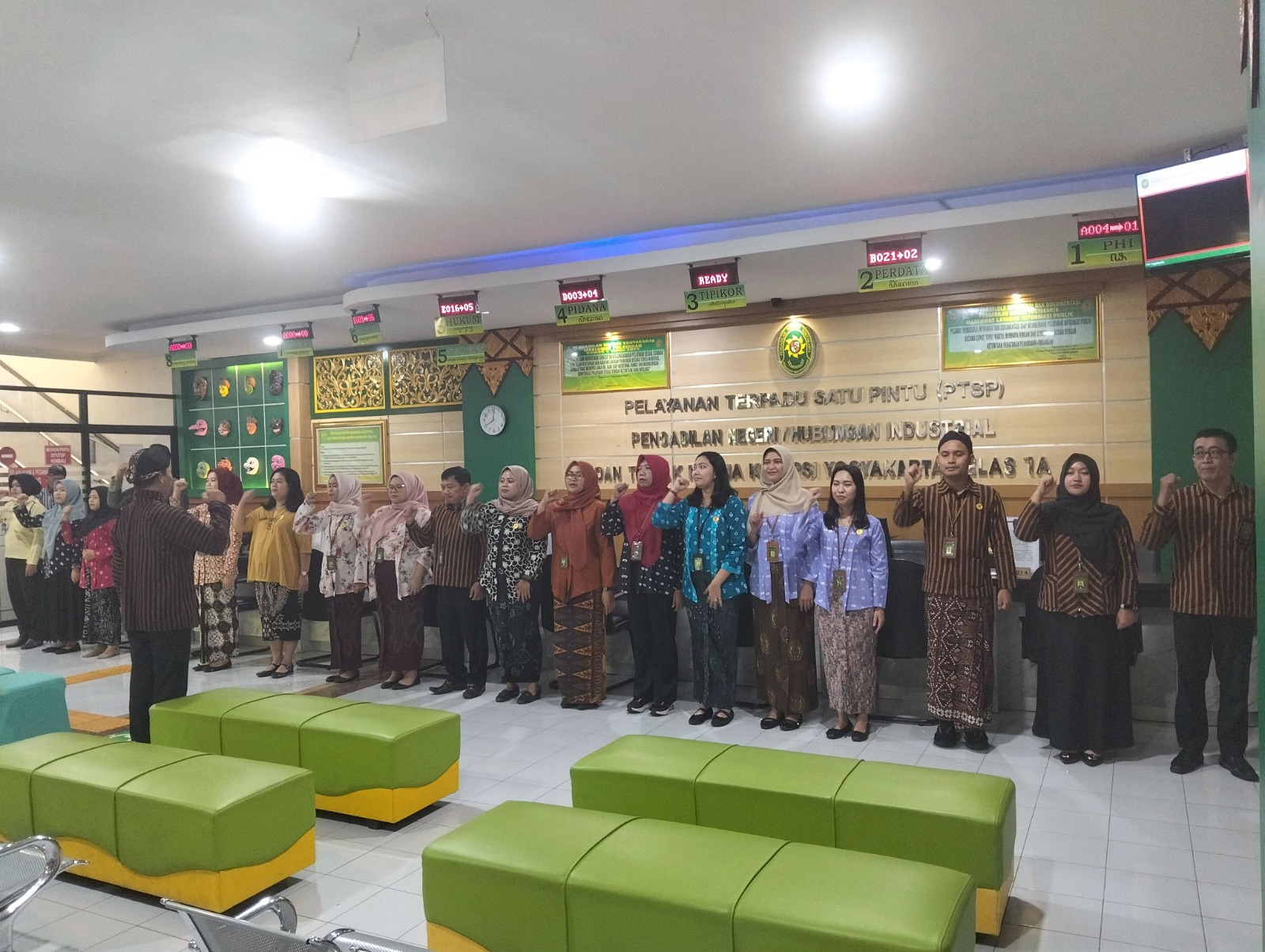 Apel Pagi Rutin Petugas PTSP 16 April 2026
