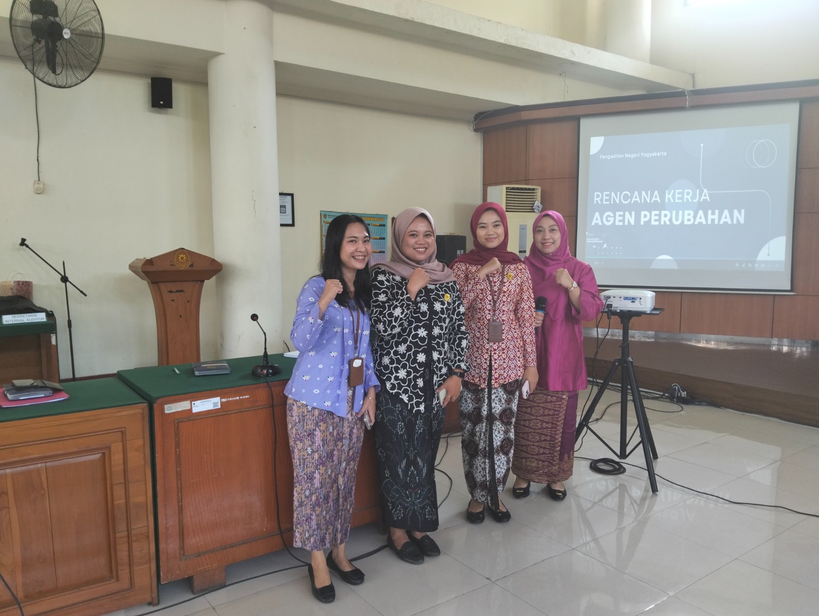 Rapat Pembangunan Zona Integritas dan Pemaparan Rencana Kerja Agen Perubahan