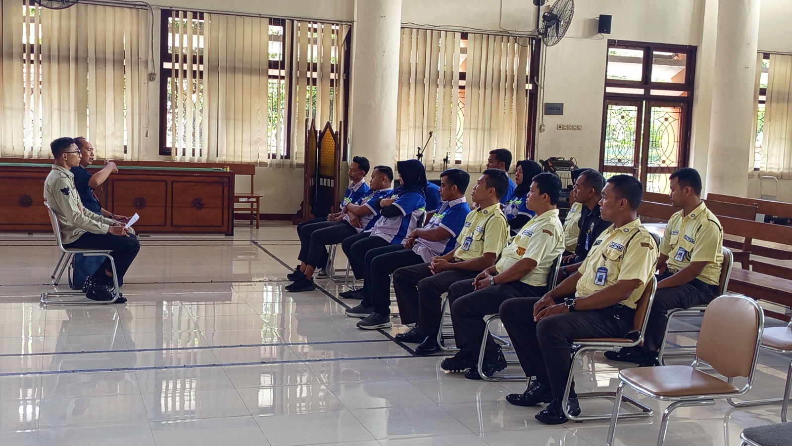 Pelatihan Keamanan dan Kebersihan di Pengadilan Negeri Yogyakarta