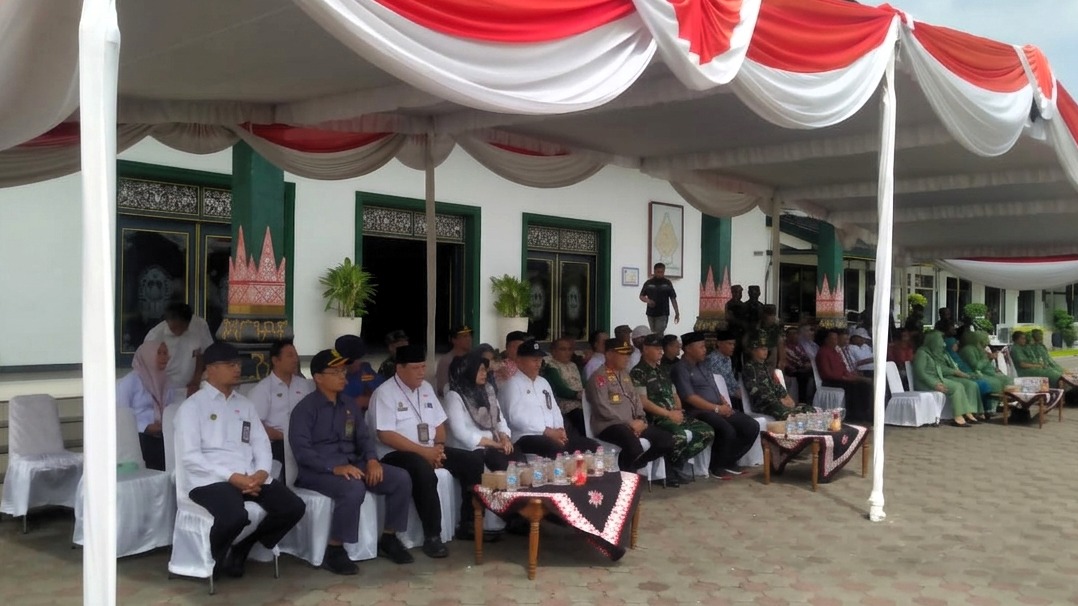 Panitera Muda Hukum Pengadilan Negeri Yogyakarta Menghadiri Upacara Pembukaan TMMD Sengkuyung Tahap II Tahun 2026