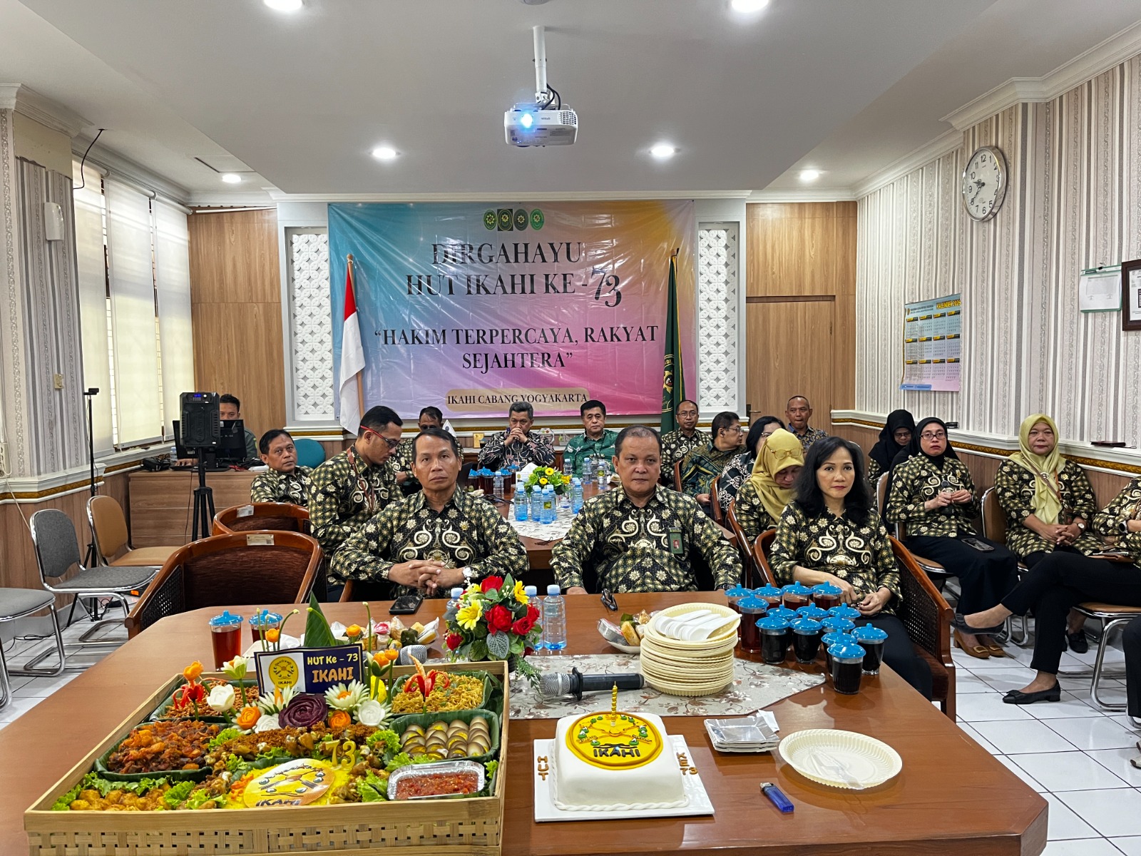 Pengadilan Negeri Yogyakarta Mengikuti Puncak Peringatan HUT ke-73 IKAHI Tahun 2026