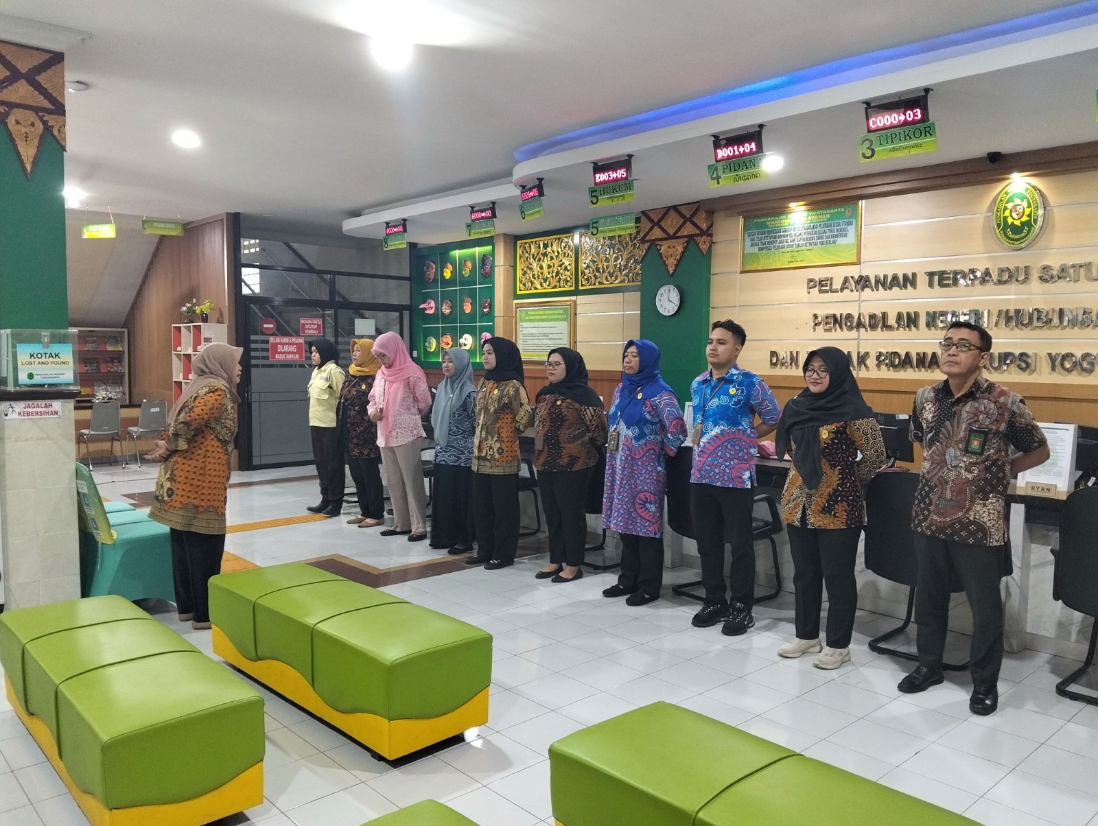 Apel Sore Rutin Petugas PTSP 24 April 2026