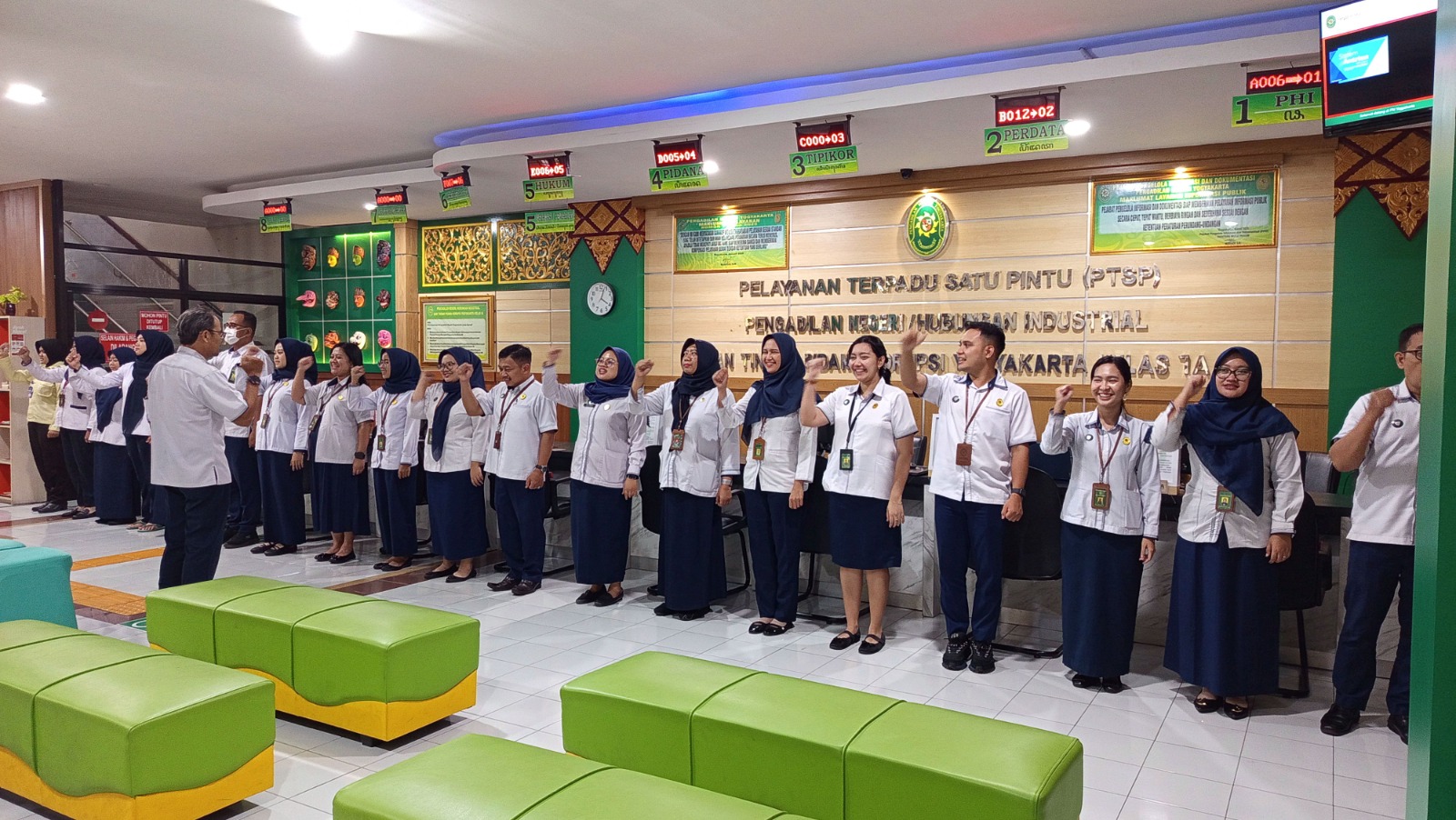 Apel Sore Rutin Petugas PTSP 27 April 2026