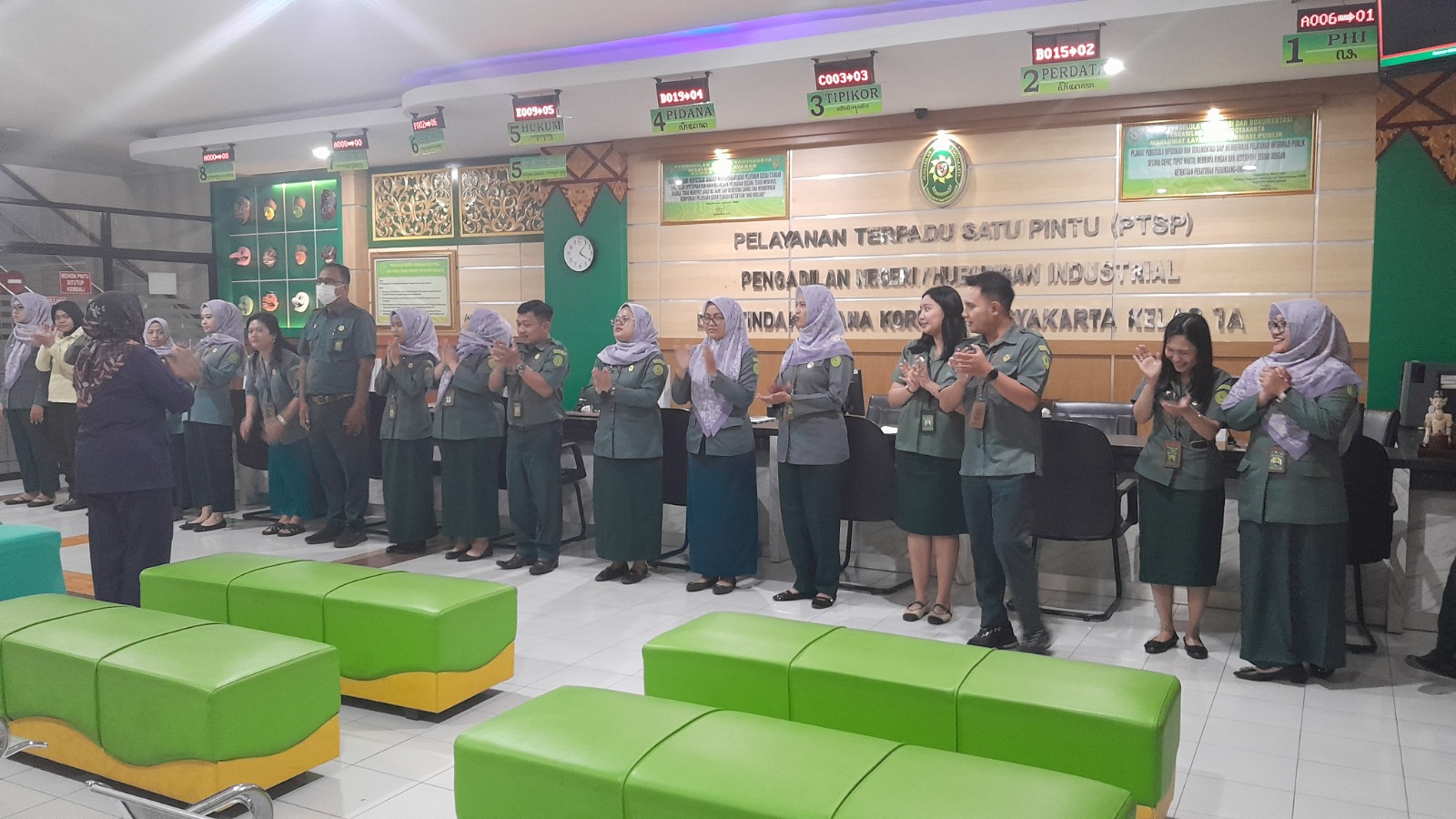 Apel Sore Rutin Petugas PTSP 28 April 2026