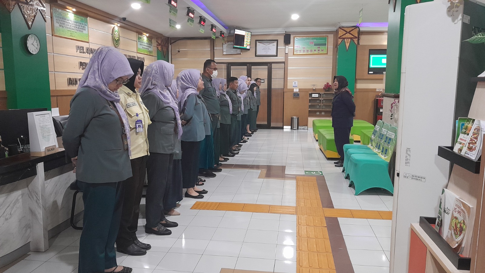 Apel Sore Rutin Petugas PTSP 28 April 2026