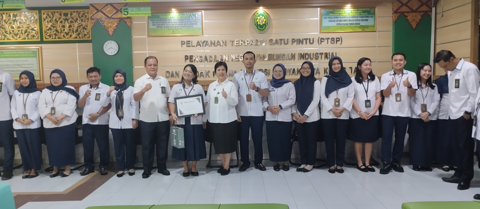 Apel Pagi Rutin Petugas PTSP 4 Mei 2026