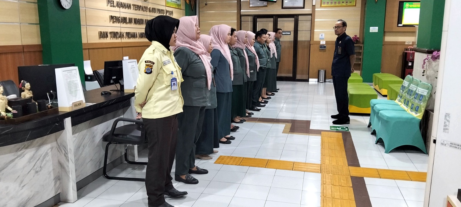 Apel Sore Rutin Petugas PTSP 5 Mei 2026