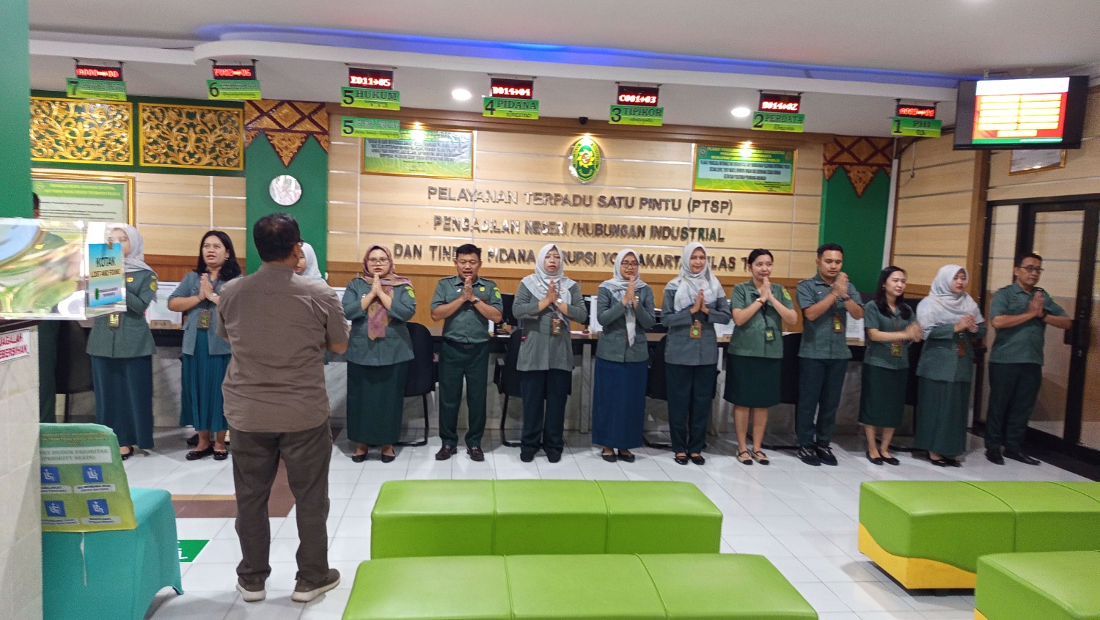 Apel Pagi Rutin Petugas PTSP 6 Mei 2026