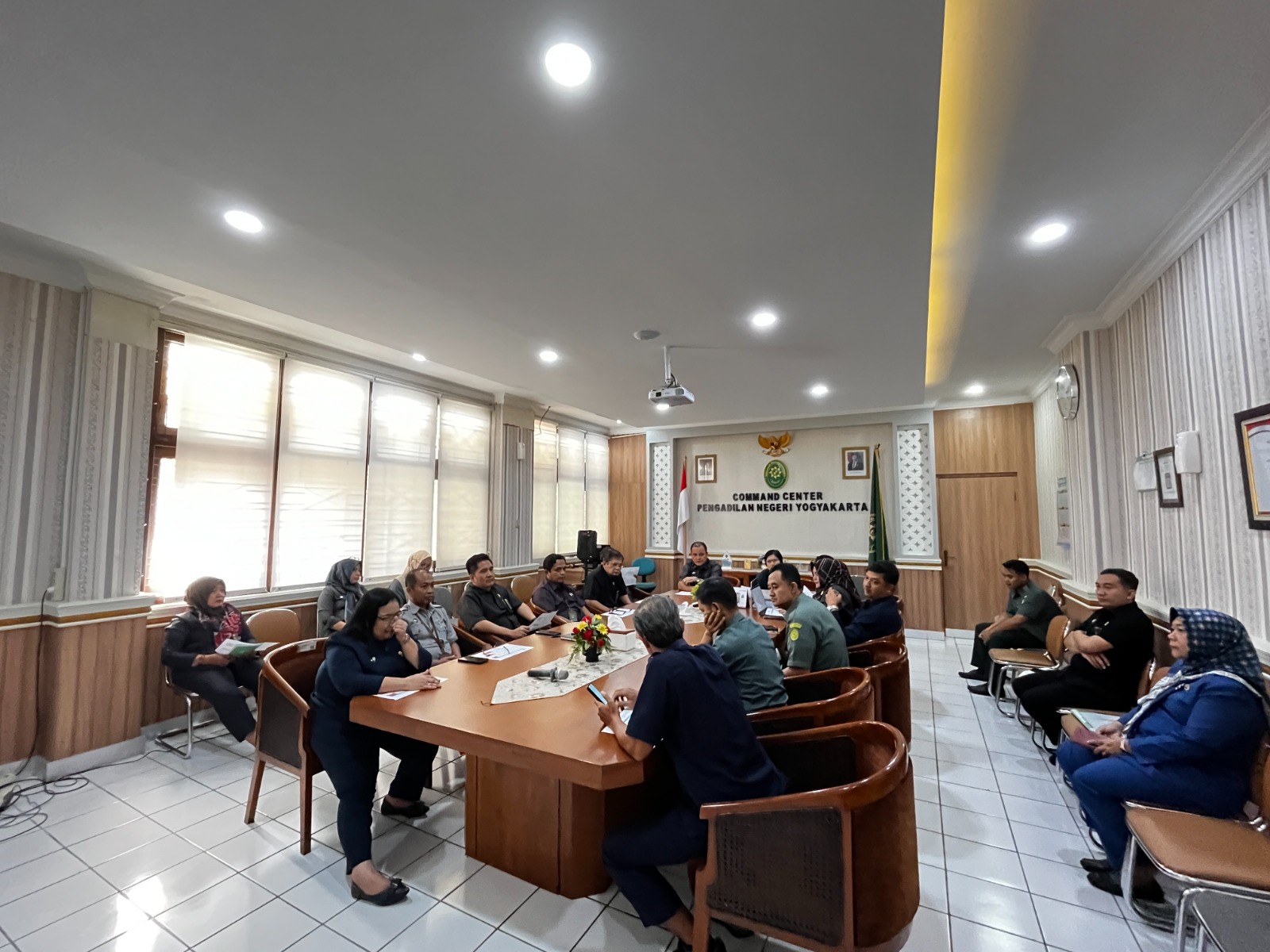 Rapat Penyusunan Kalender Kerja Bulan Mei 2026 Pengadilan Negeri Yogyakarta