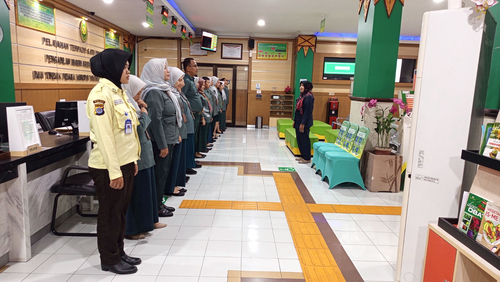 Apel Sore Rutin Petugas PTSP 6 Mei 2026
