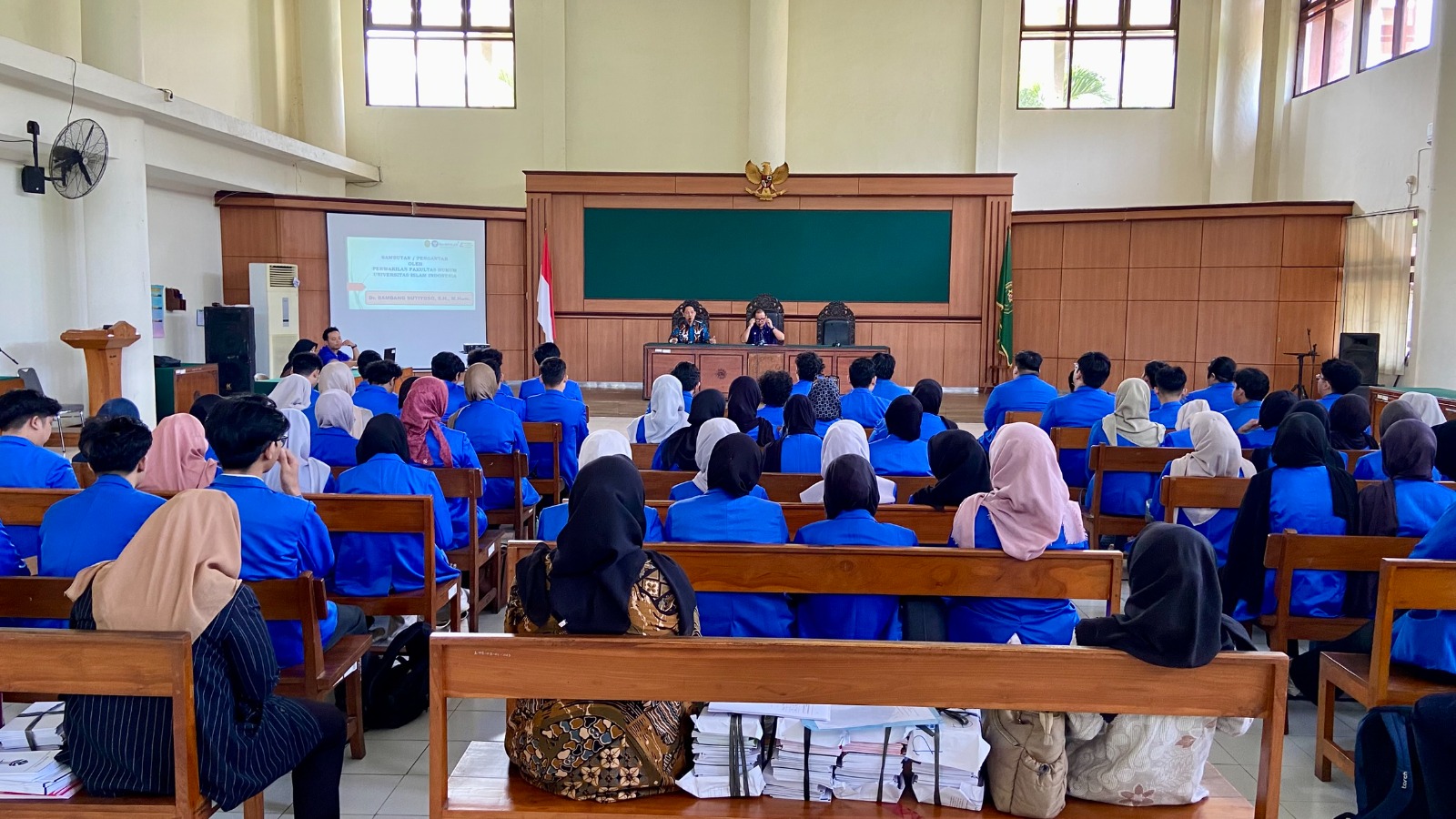 Pembekalan Kuliah Praktik Peradilan Fakulitas Hukum UII di Pengadilan Negeri Yogyakarta