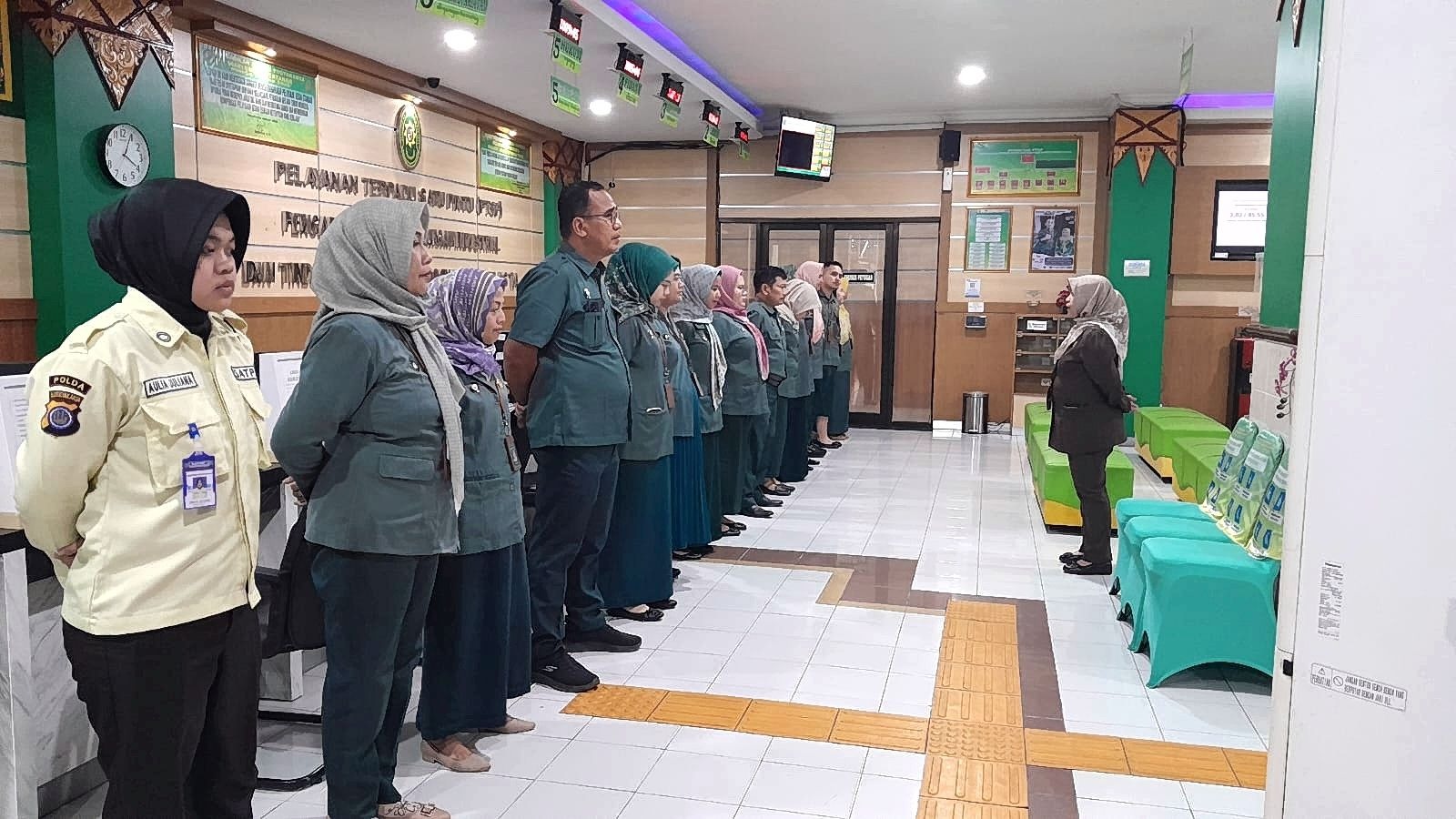 Apel Sore Rutin Petugas PTSP 13 Mei 2026