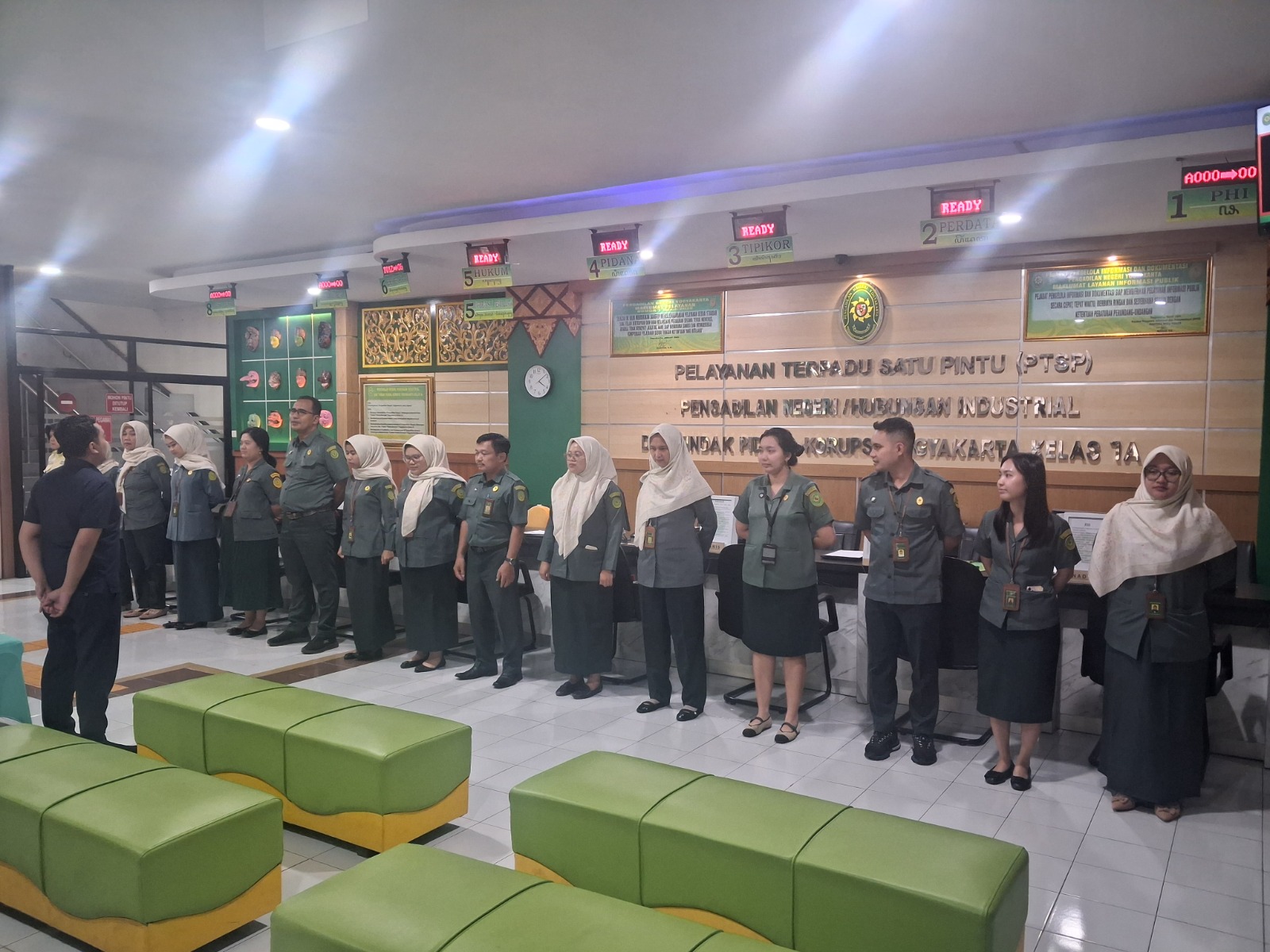 Apel Sore Rutin Petugas PTSP 12 Mei 2026