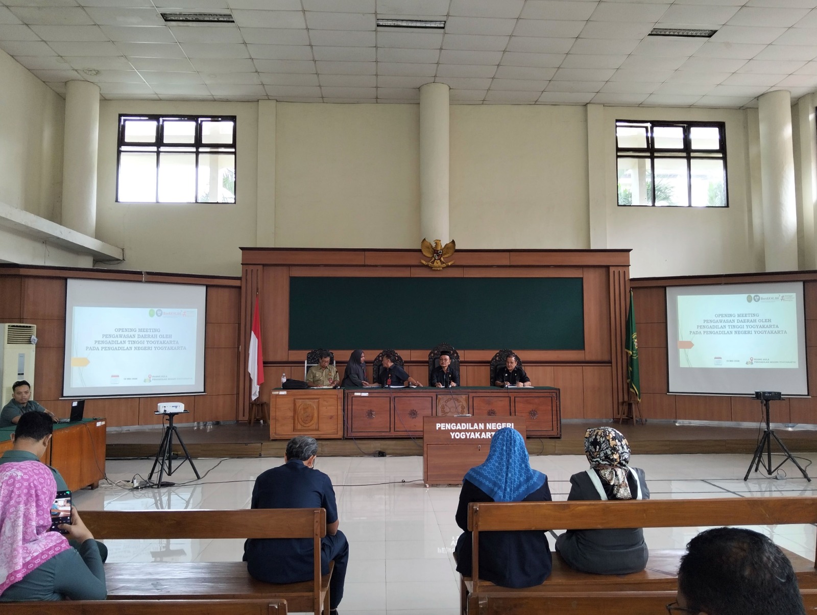 Opening Meeting Pengawasan Daerah oleh Pengadilan Tinggi Yogyakarta bulan Mei 2026
