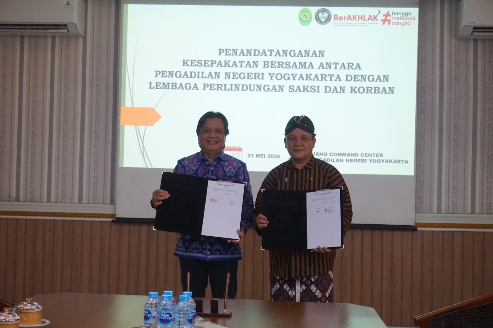 Forum Komunikasi Publik dan Penandatanganan Kesepakatan Bersama antara PN Yogyakarta dengan LPSK